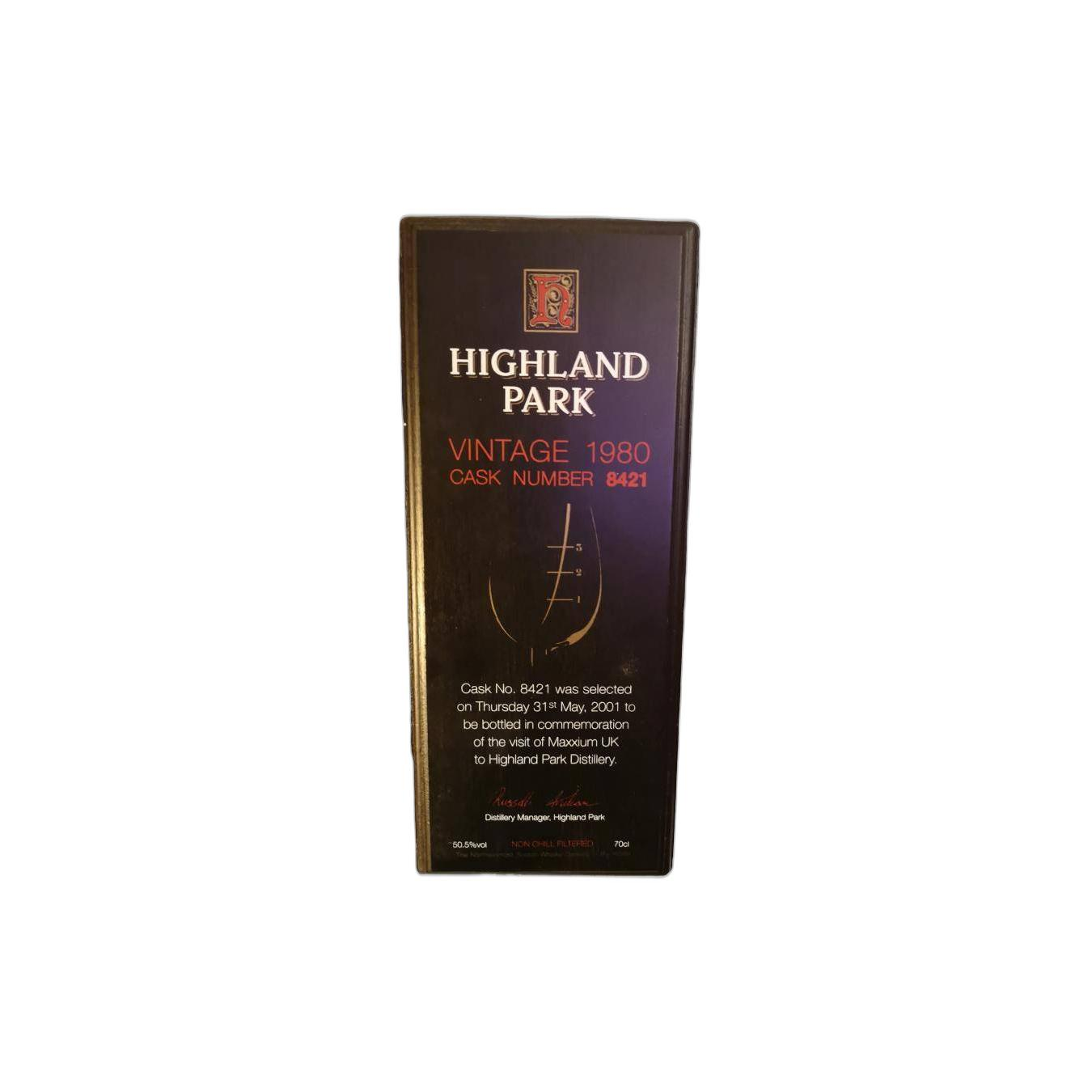 Highland Park 1980 21 Years Single Malt Whisky 3