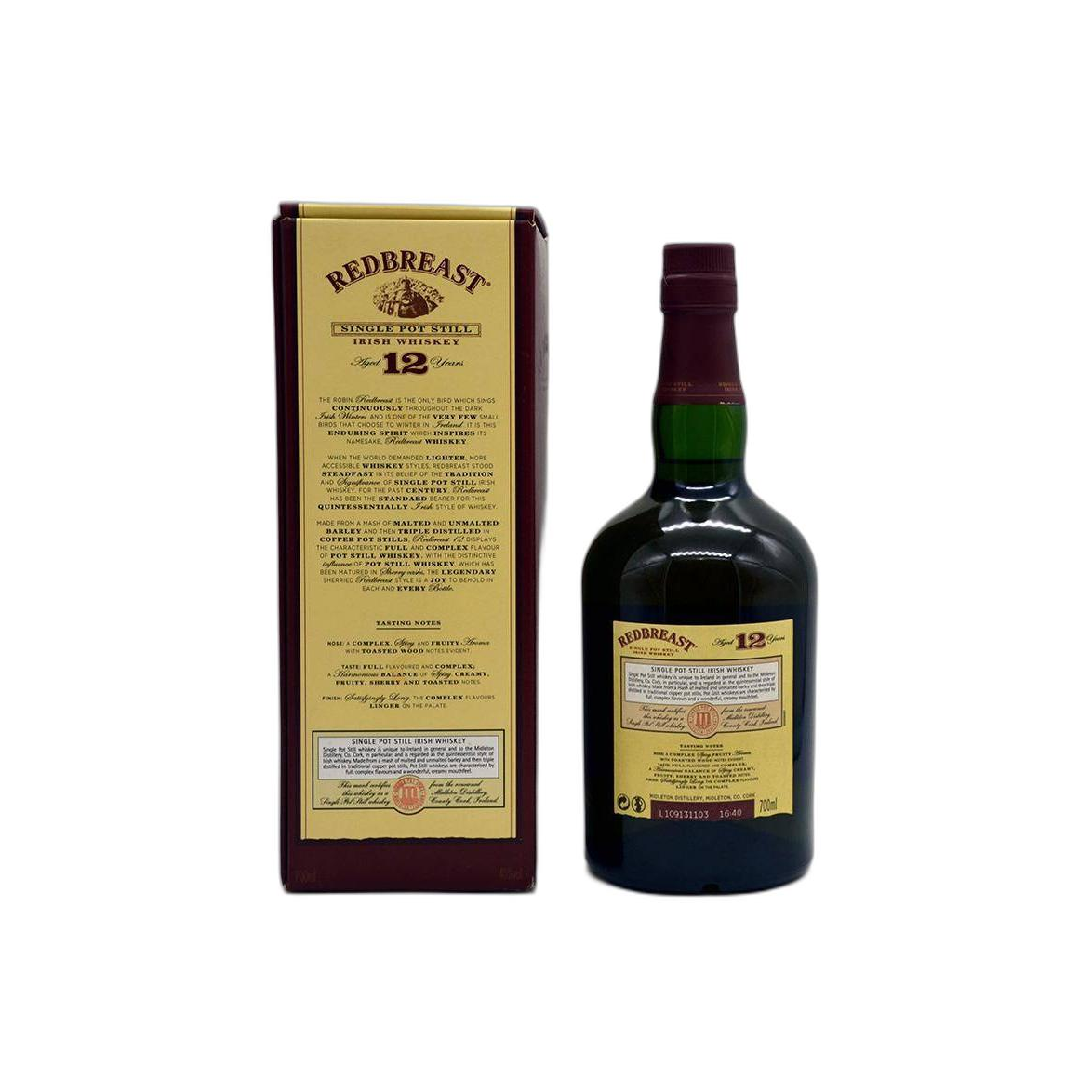 Redbreast 12 Years Single Pot Still Whisky 2