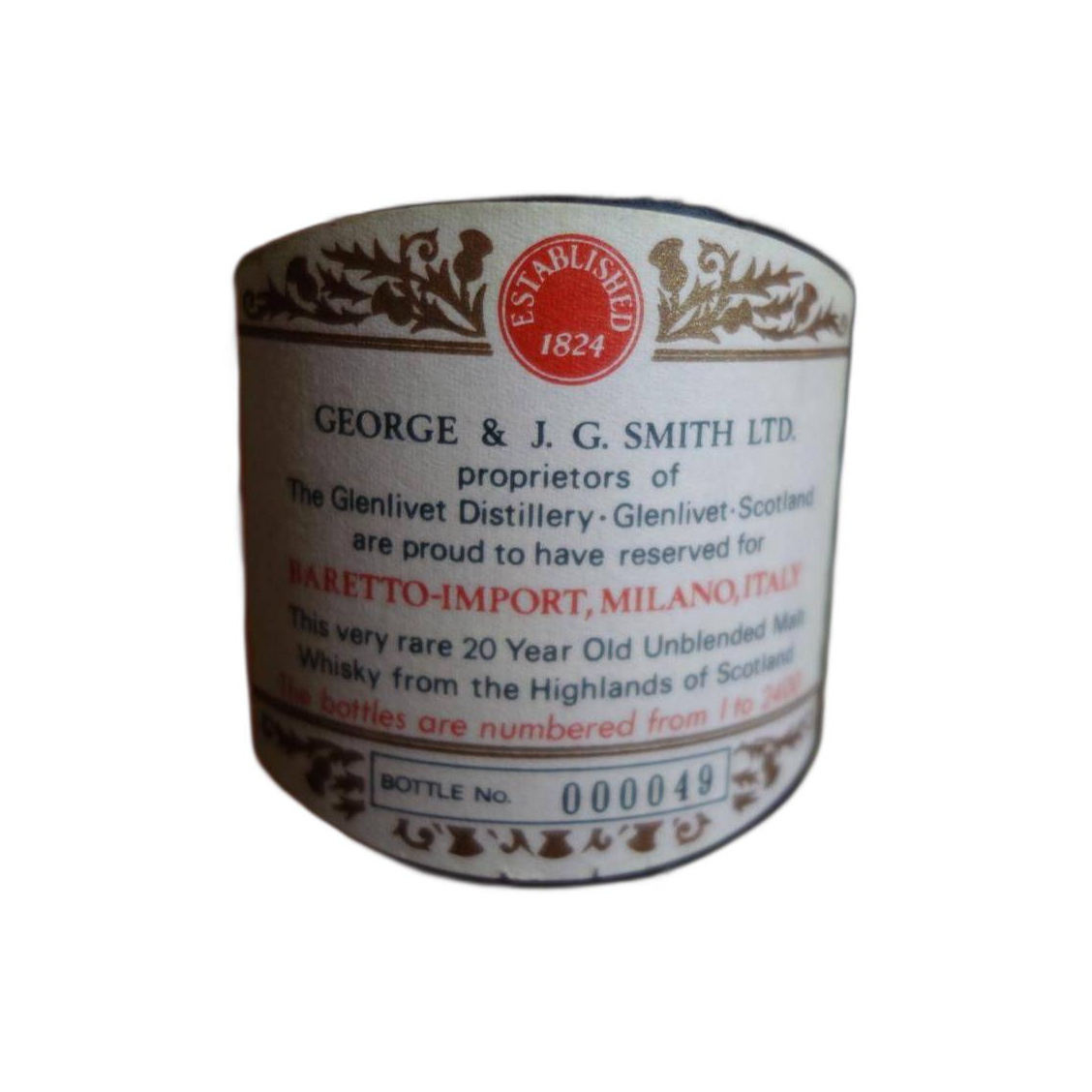 The Glenlivet 20 Years Single Malt Whisky 2