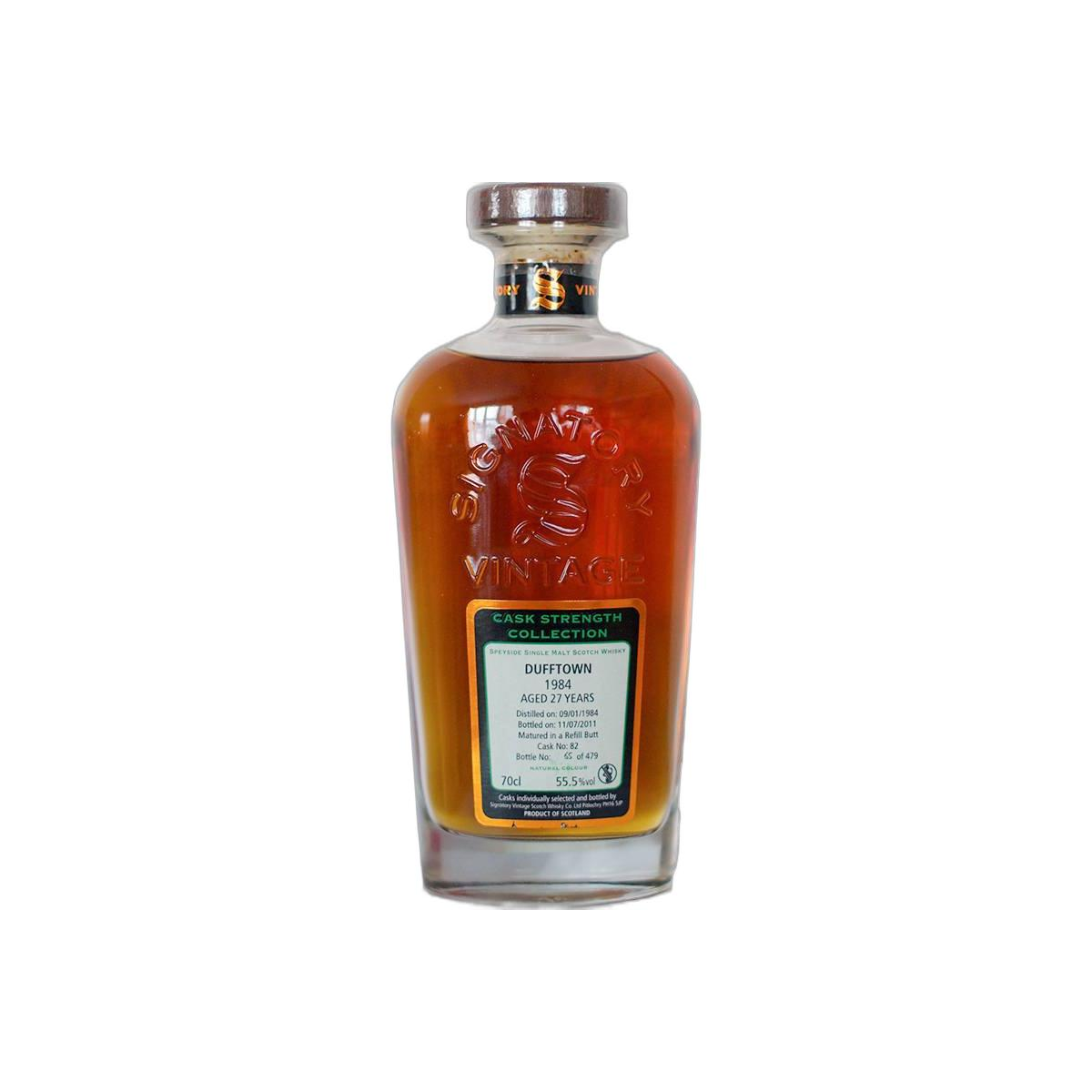 Dufftown Cask Strength Collection 1984 27 Years Single Malt Whisky