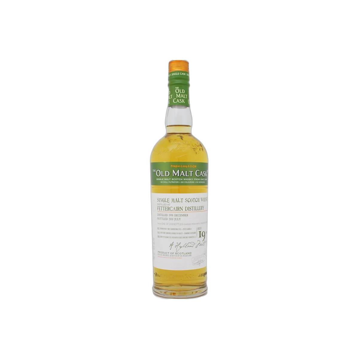 Fettercairn Old Malt Cask 1990 19 Years Single Malt Whisky