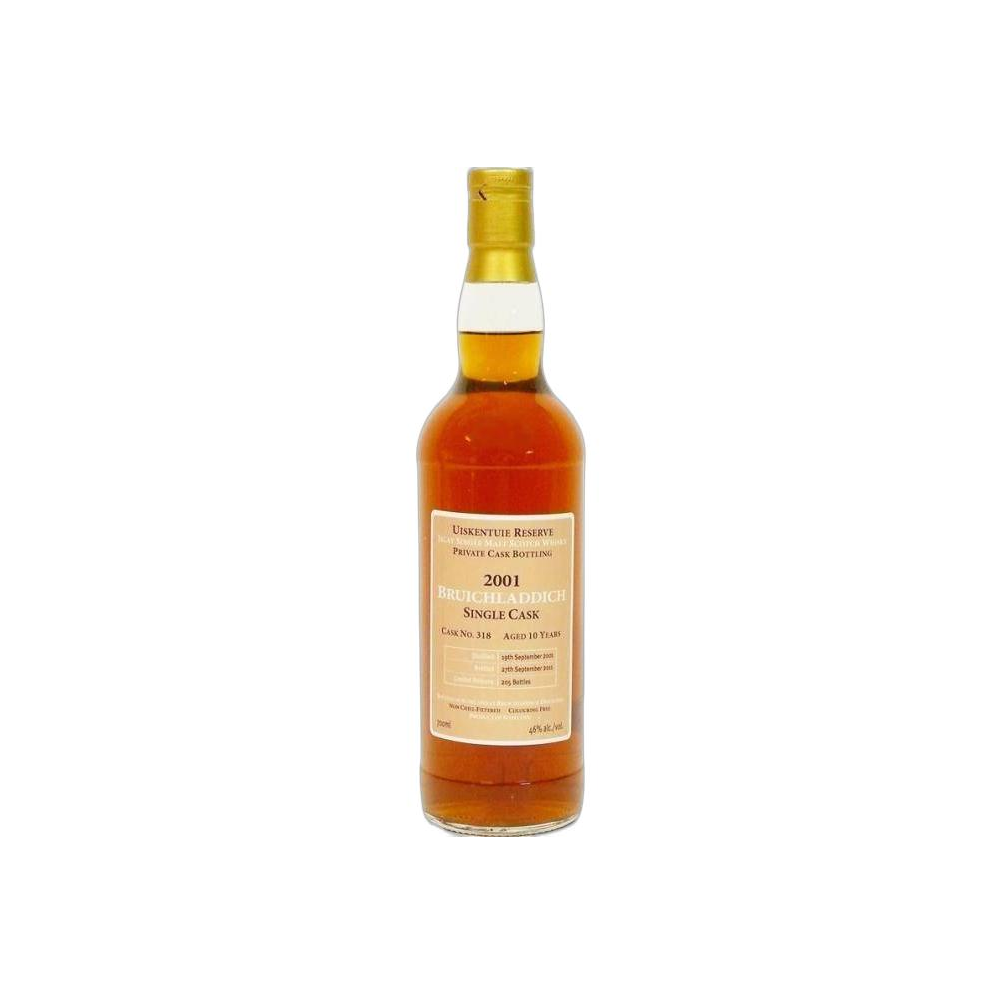 Bruichladdich 2001 10 Years Single Malt Whisky