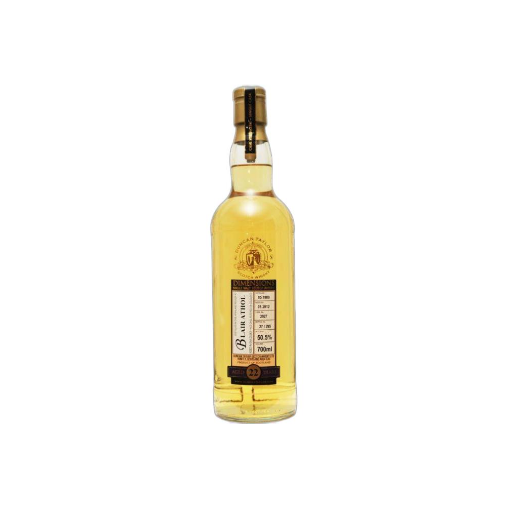 Blair Athol Dimensions 1989 22 Years Single Malt Whisky