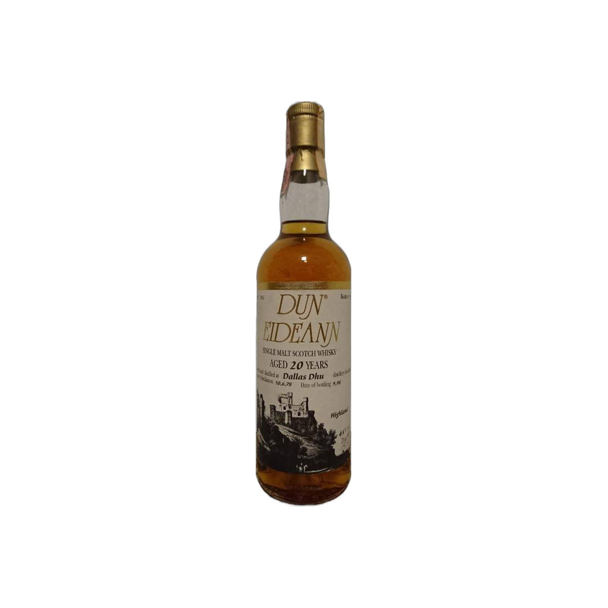 Dallas Dhu 1978 20 Years Single Malt Whisky