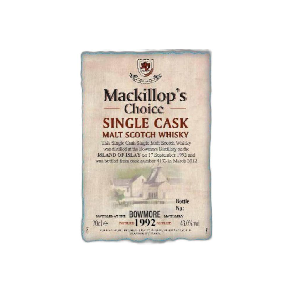 Bowmore Single Cask 1992 19 Years Single Malt Whisky 2