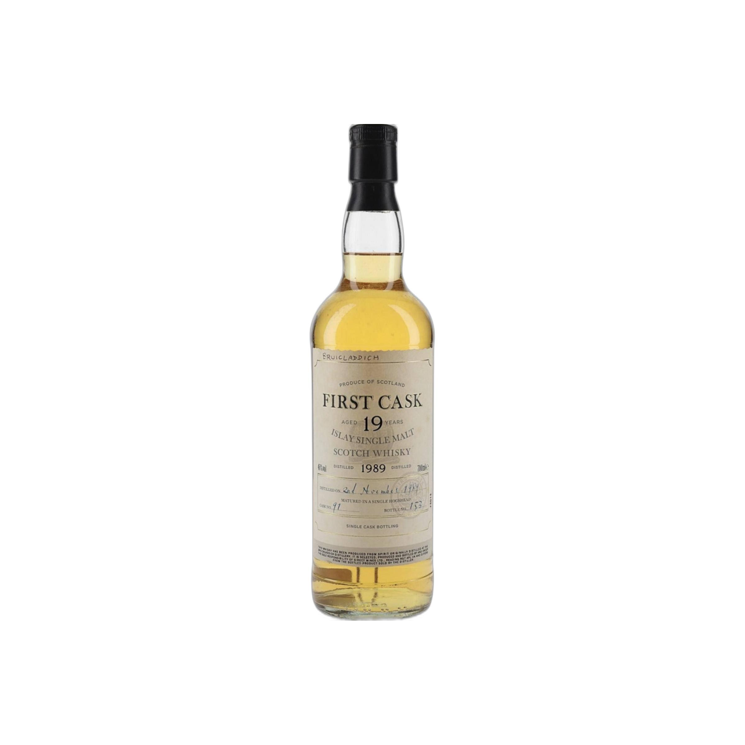 Bruichladdich 1989 19 Years Single Malt Whisky