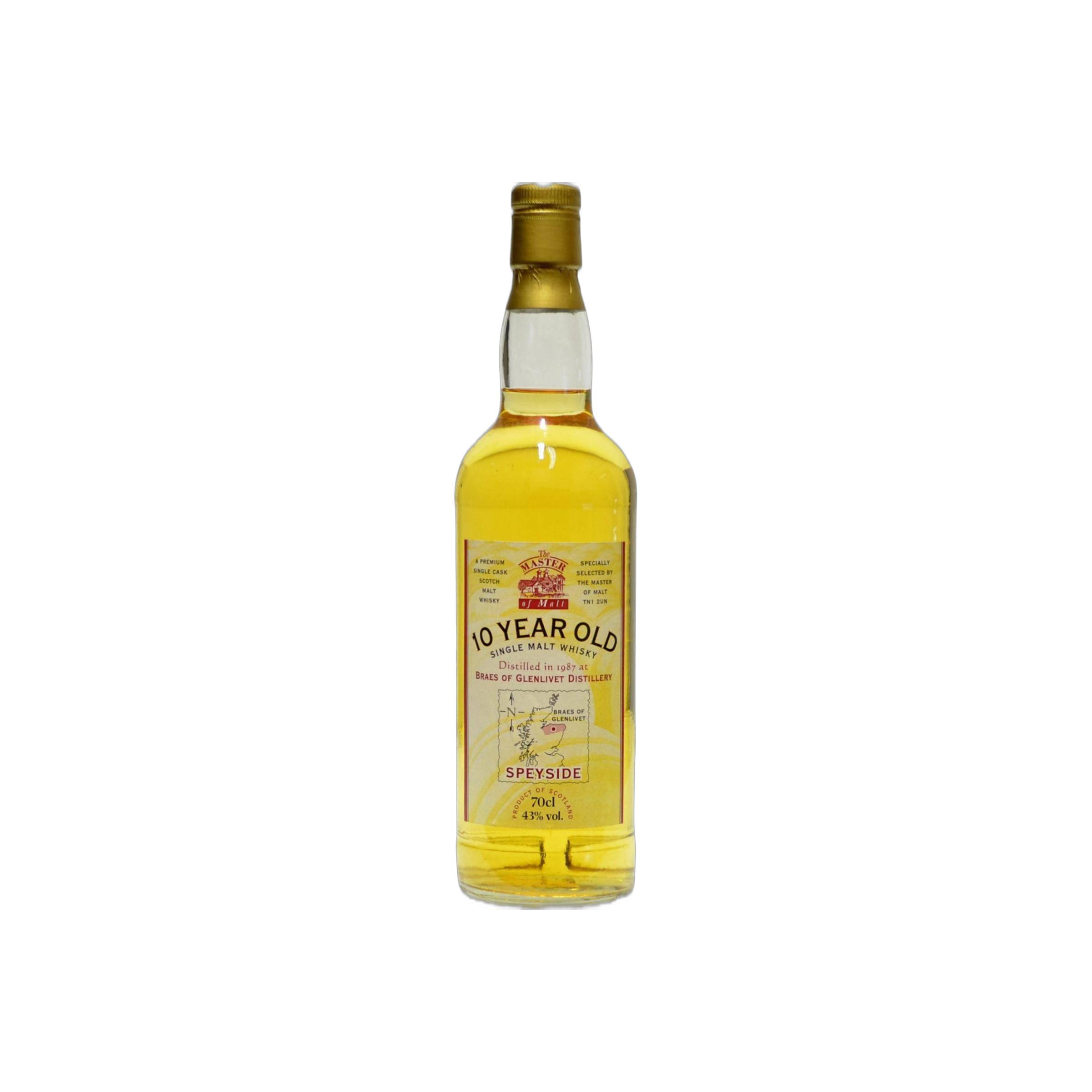 Master of Malt 1987 10 Years Single Malt Whisky