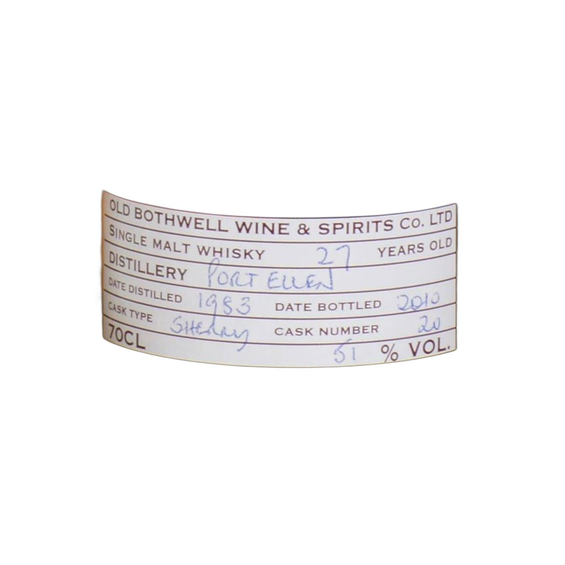 Port Ellen 1983 27 Years Single Malt Whisky 2
