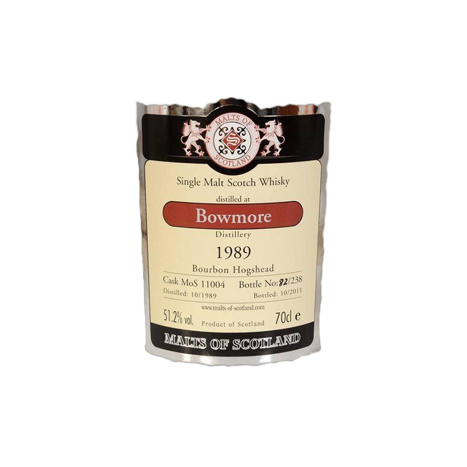 Bowmore 1989 22 Years Single Malt Whisky 2