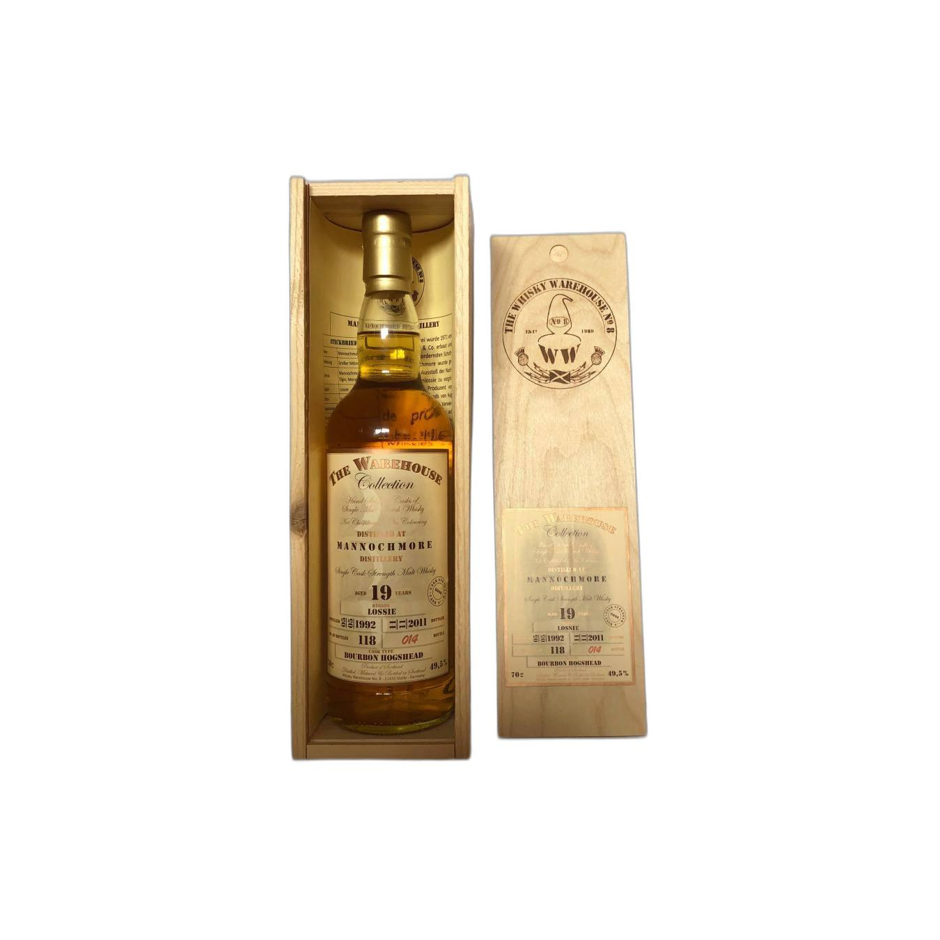 Mannochmore 1992 19 Years Single Malt Whisky 3