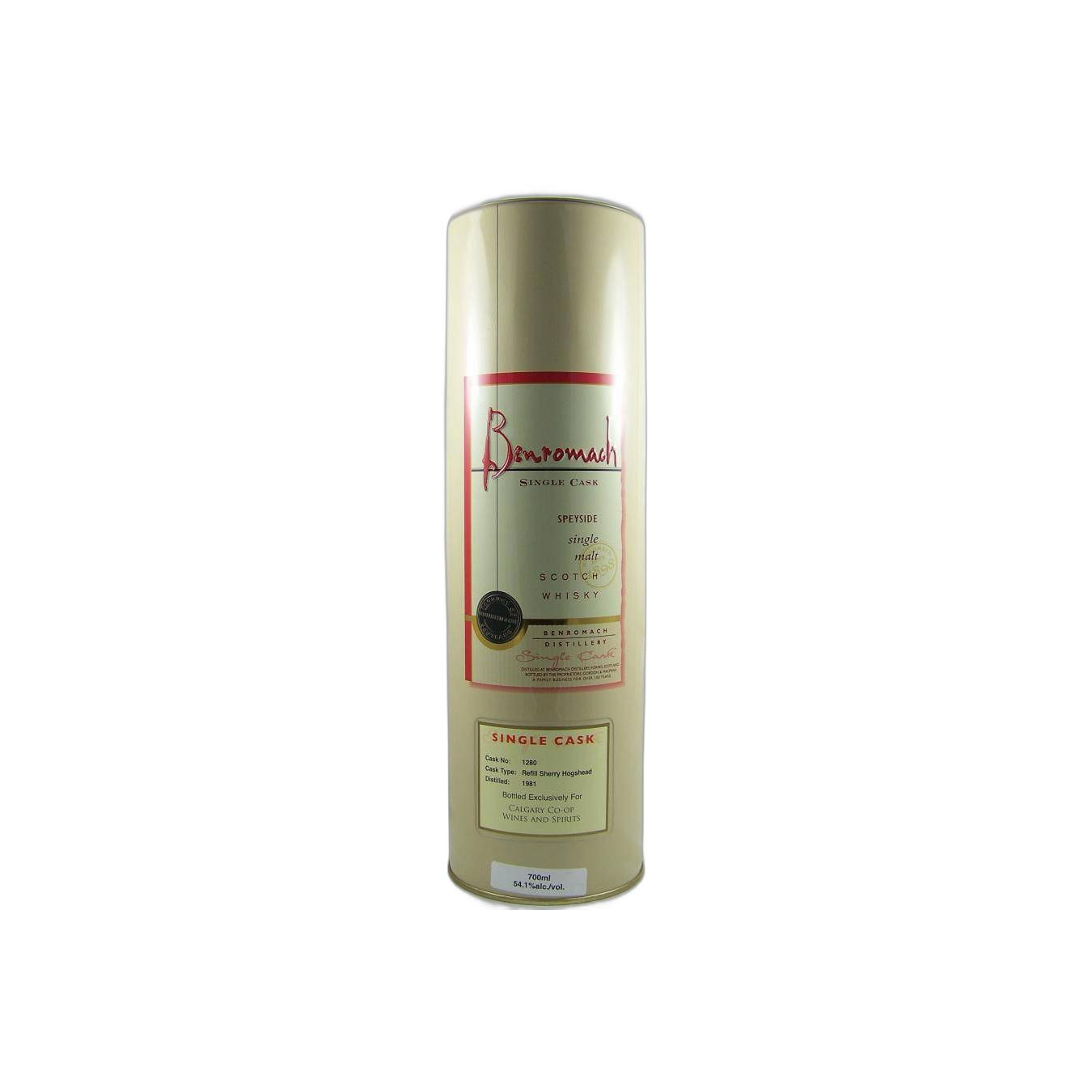 Benromach 1981 27 Years Single Malt Whisky 3