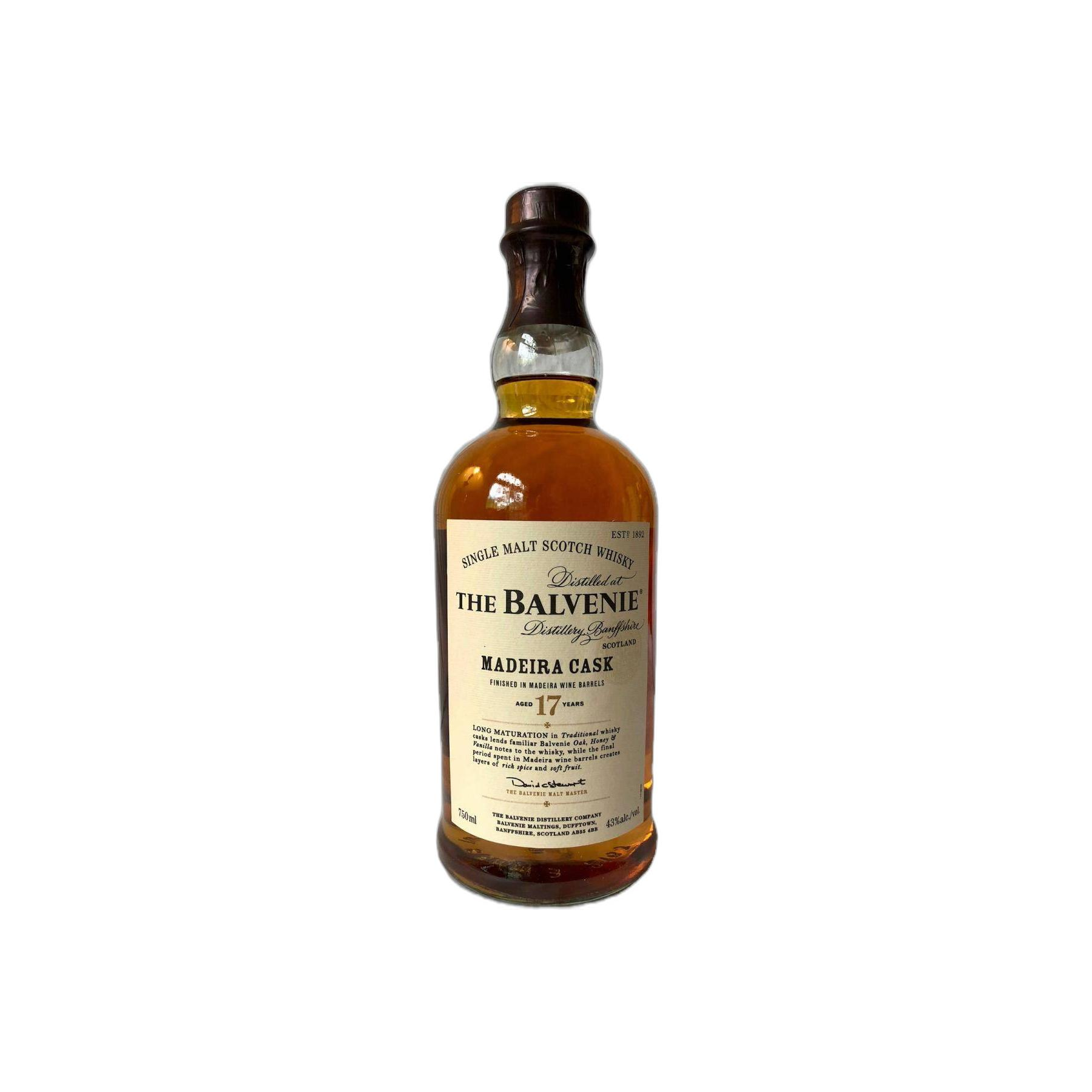 The Balvenie 1992 17 Years Single Malt Whisky