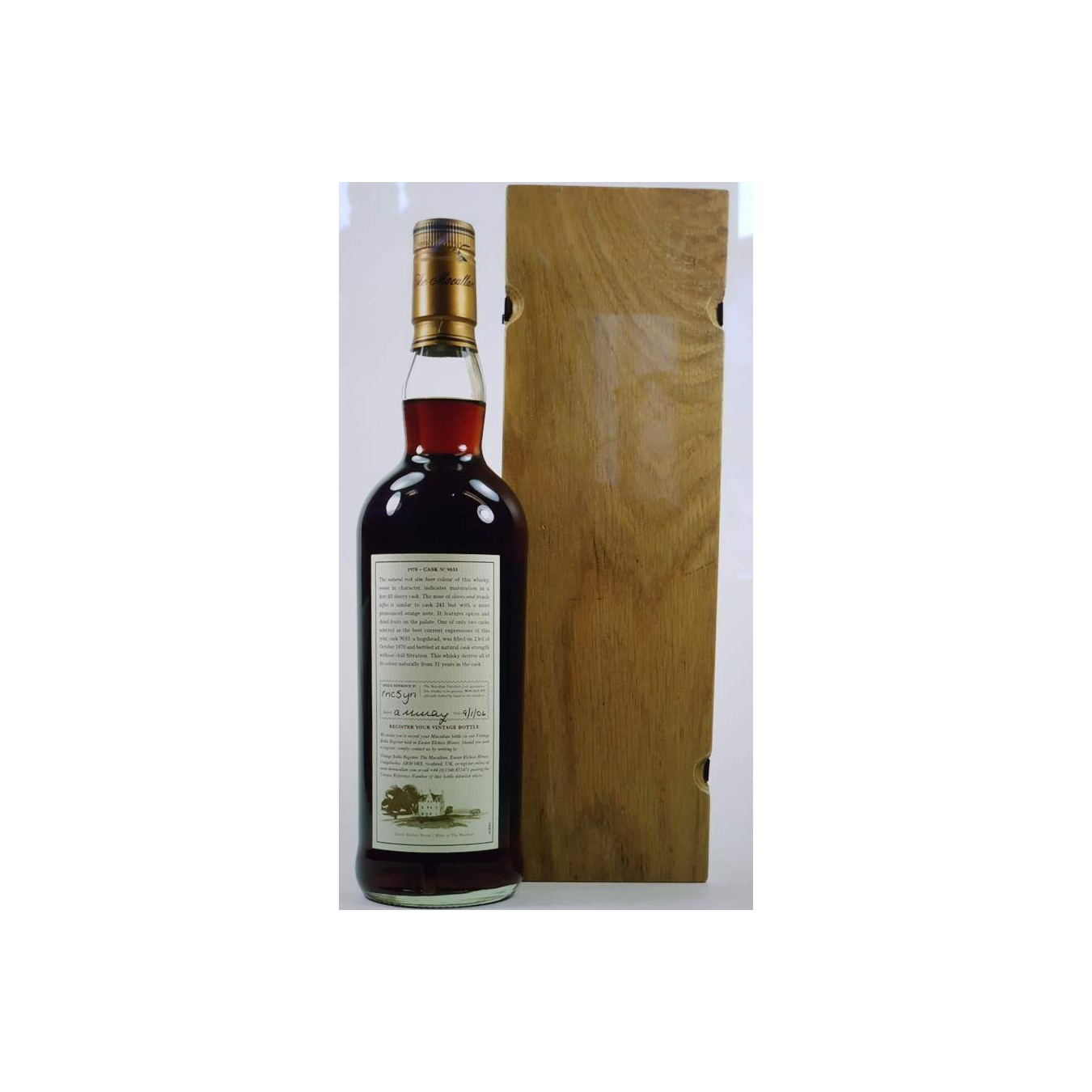 The Macallan 1970 31 Years Single Malt Whisky 2