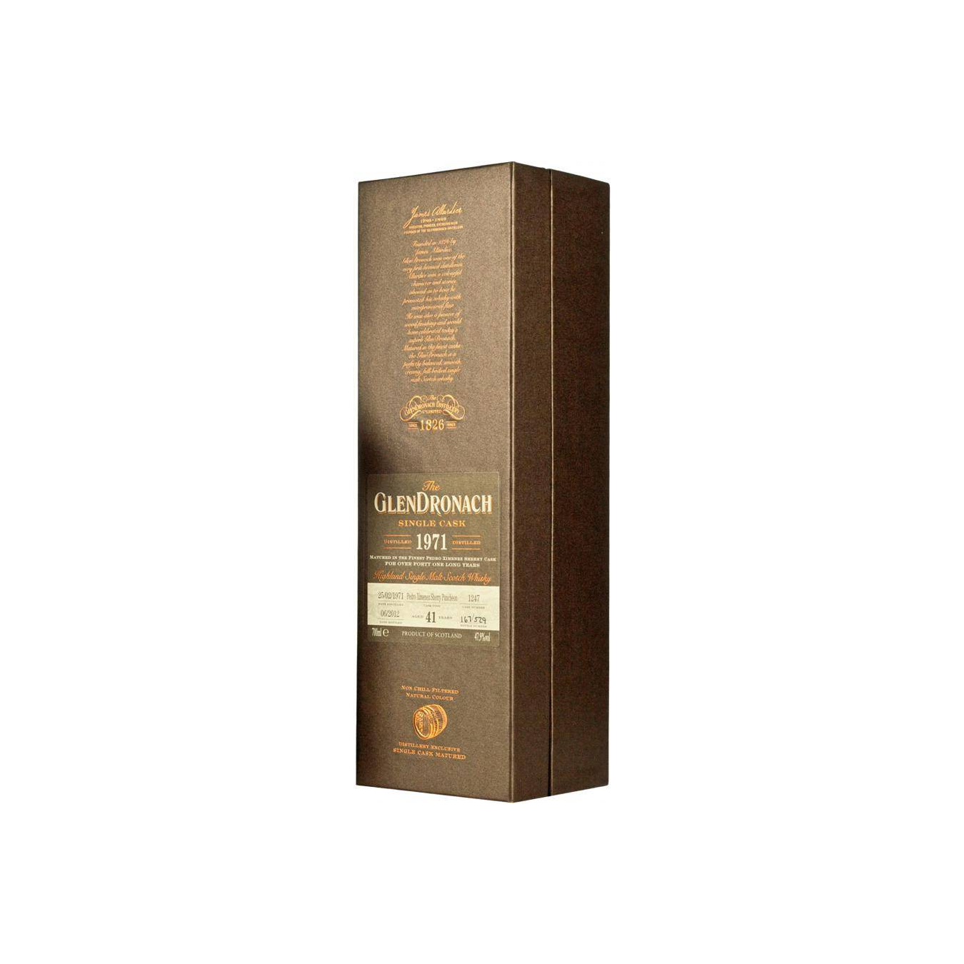 GlenDronach 1971 41 Years Single Malt Whisky 2