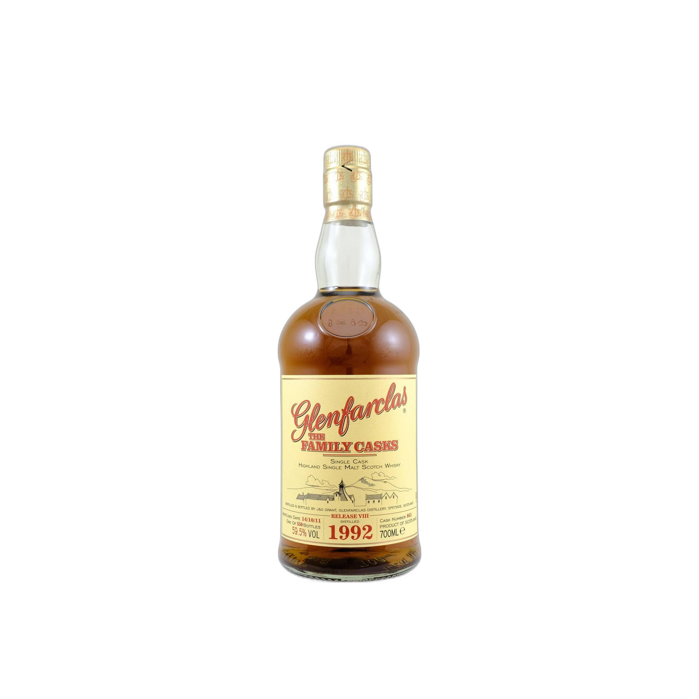 Glenfarclas 1992 19 Years Single Malt Whisky