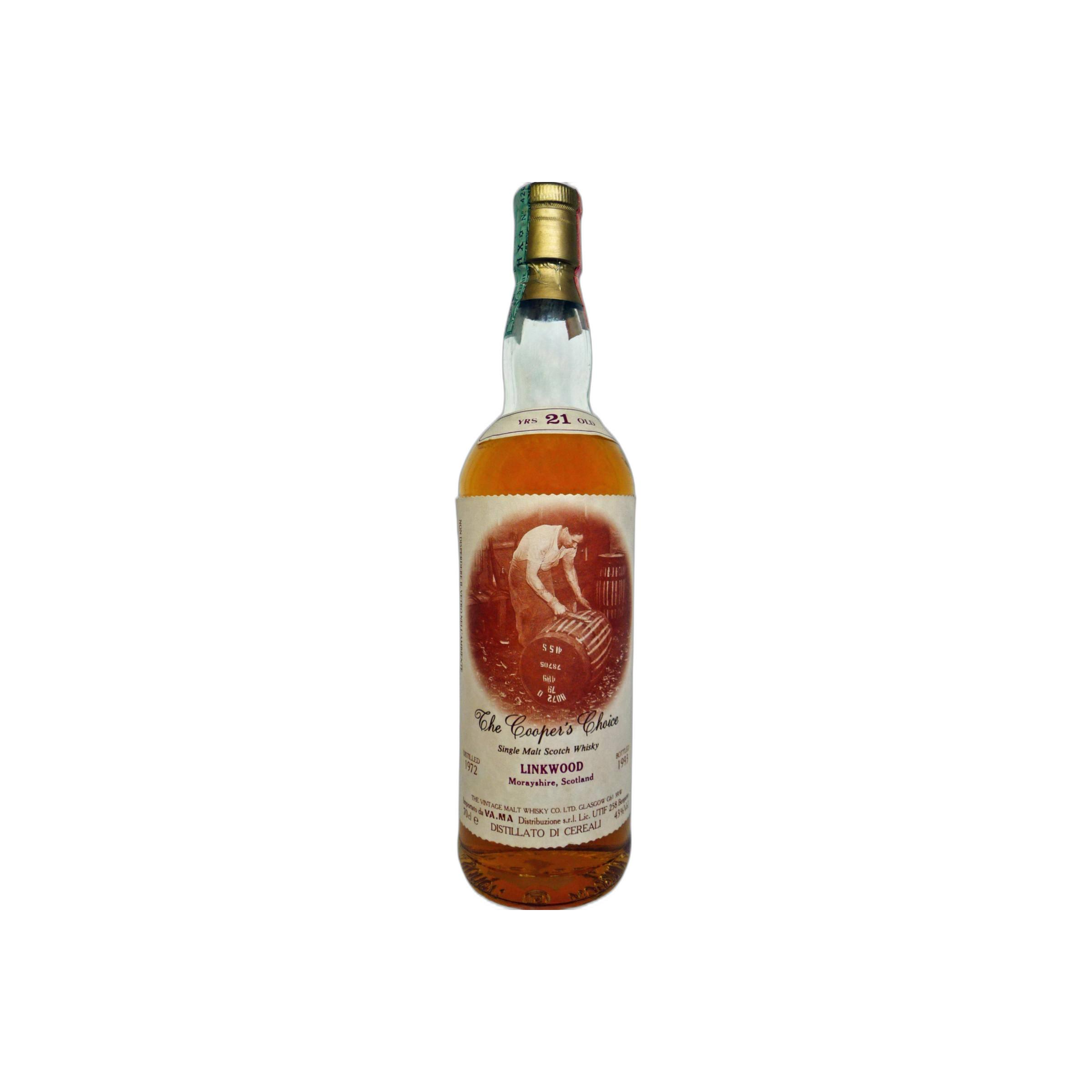 Linkwood The Cooper's Choice 1972 21 Years Single Malt Whisky