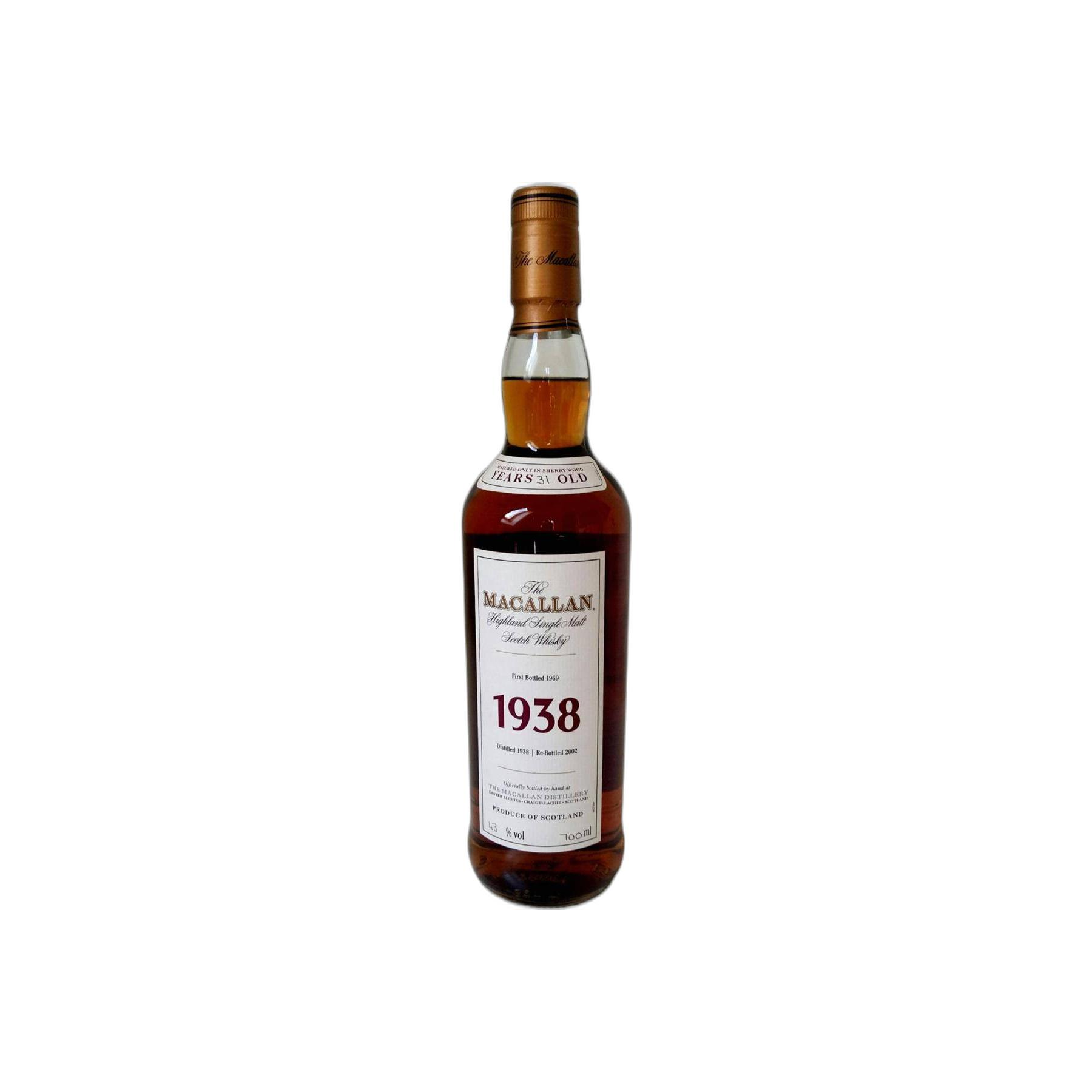 The Macallan 1938 31 Years Single Malt Whisky