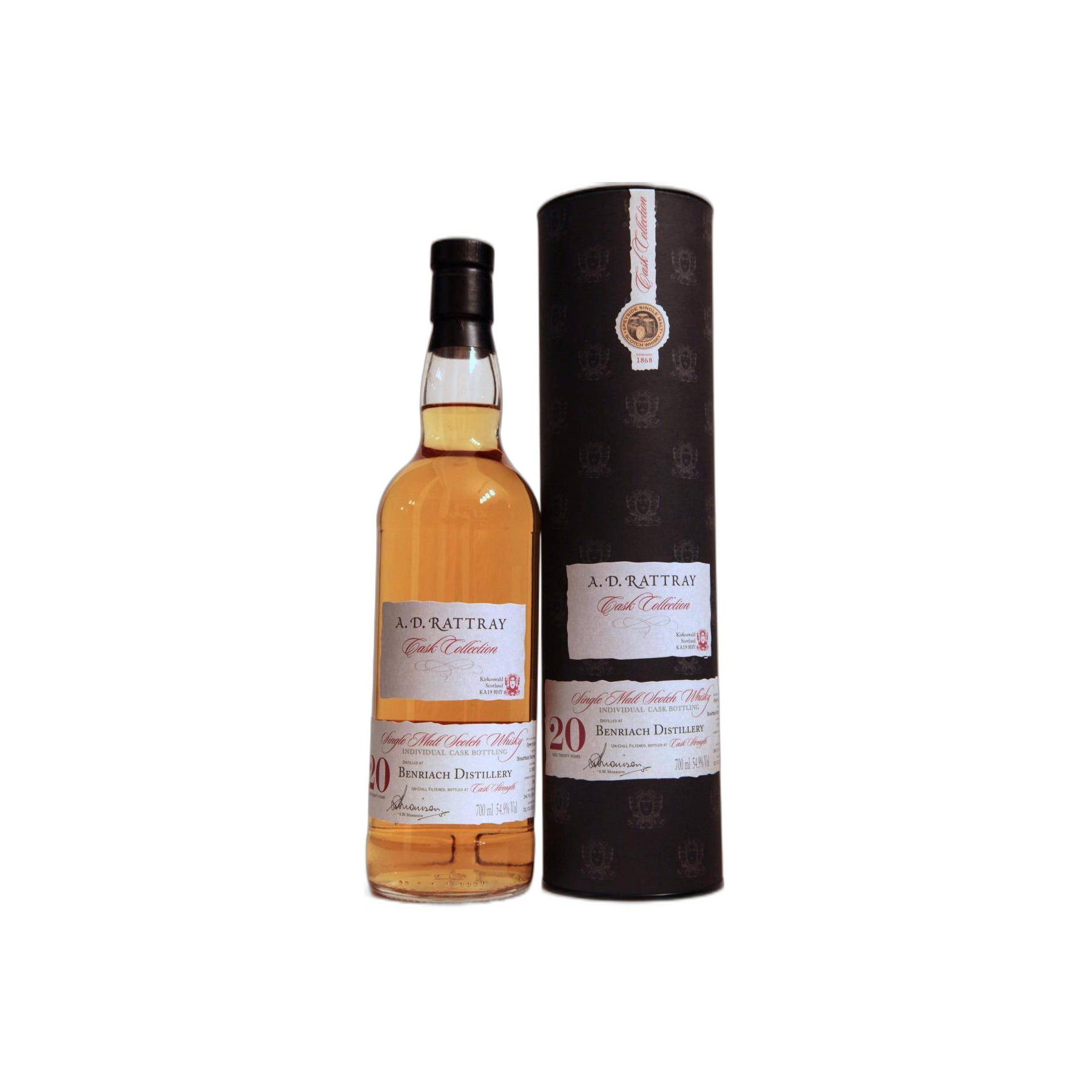 BenRiach Individual Cask Bottling 1991 20 Years Single Malt Whisky 3