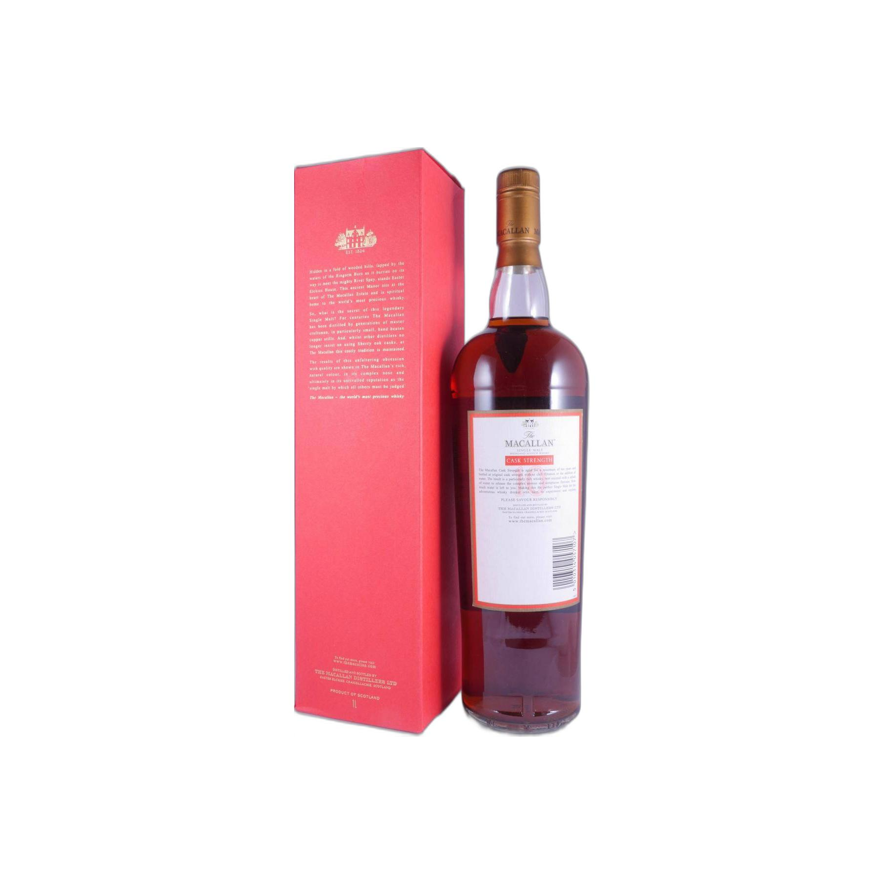 The Macallan Cask Strength Collection 10 Years Single Malt Whisky 2