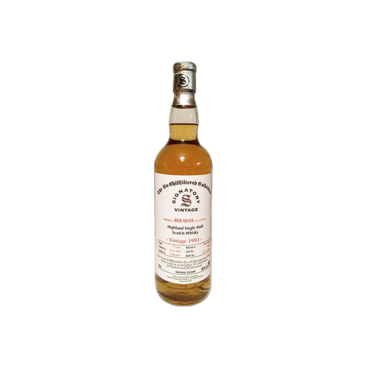 Ben Nevis The Un-Chillfiltered Collection 1993 17 Years Single Malt Whisky