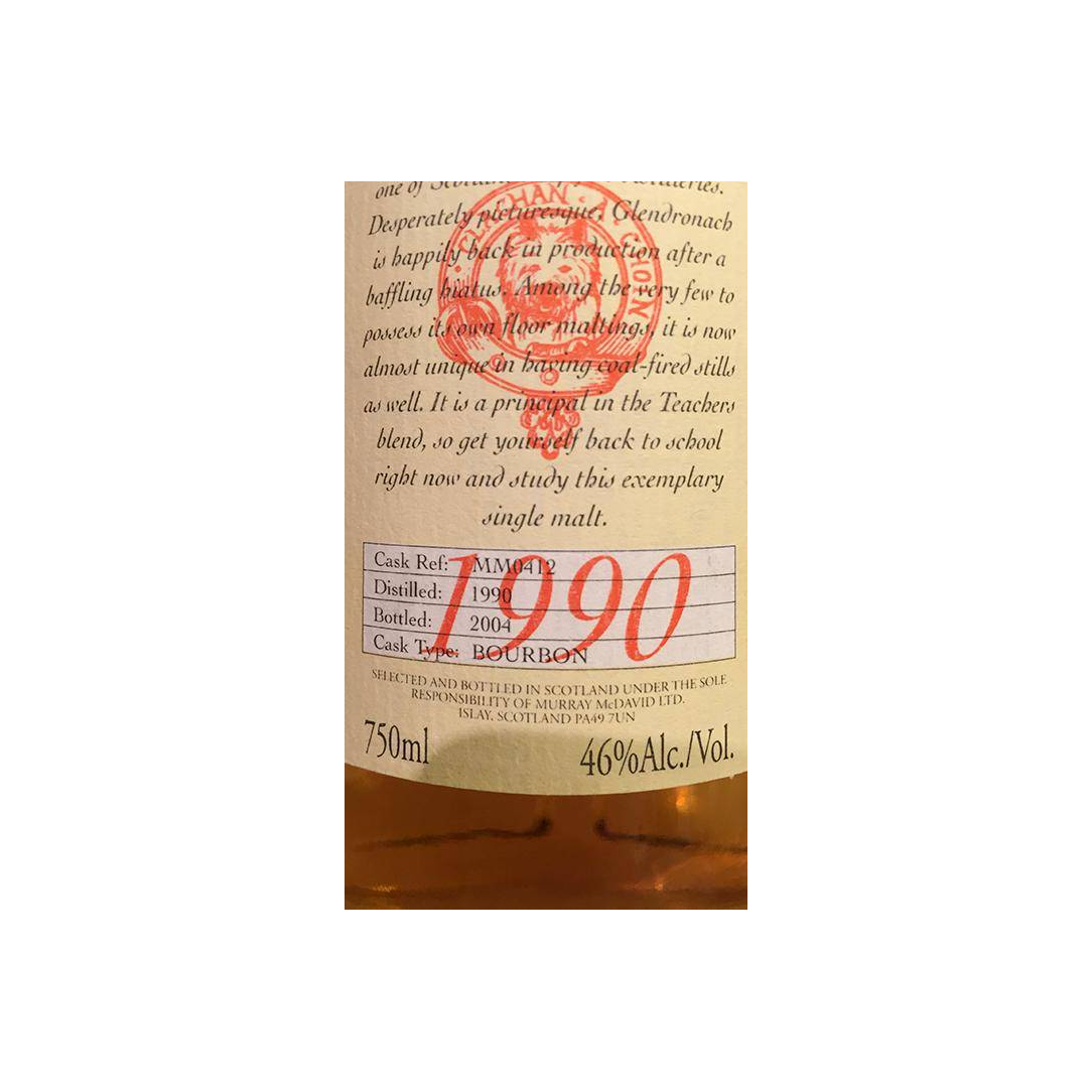 GlenDronach 1990 14 Years Single Malt Whisky 3