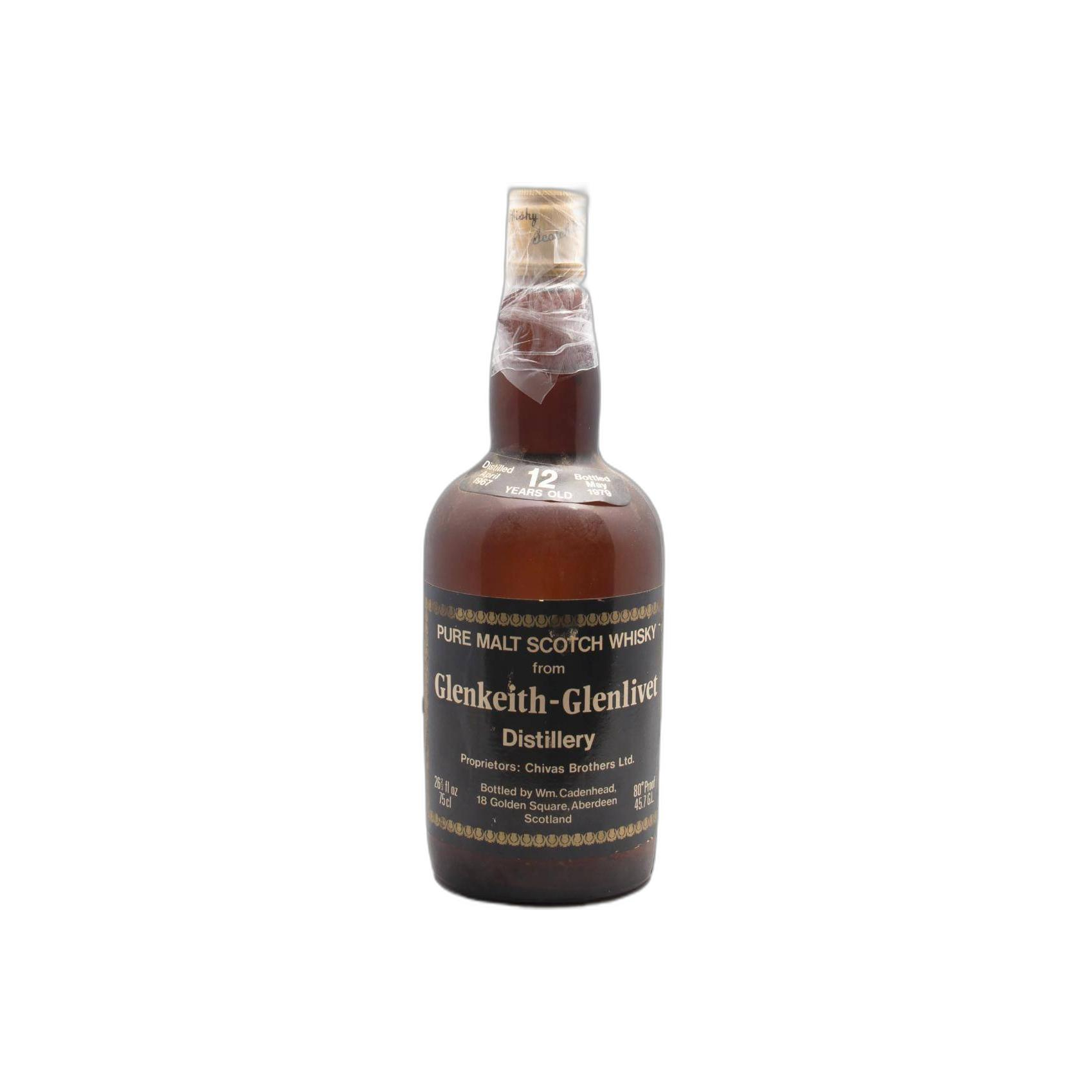 Glen Keith 1967 12 Years Single Malt Whisky