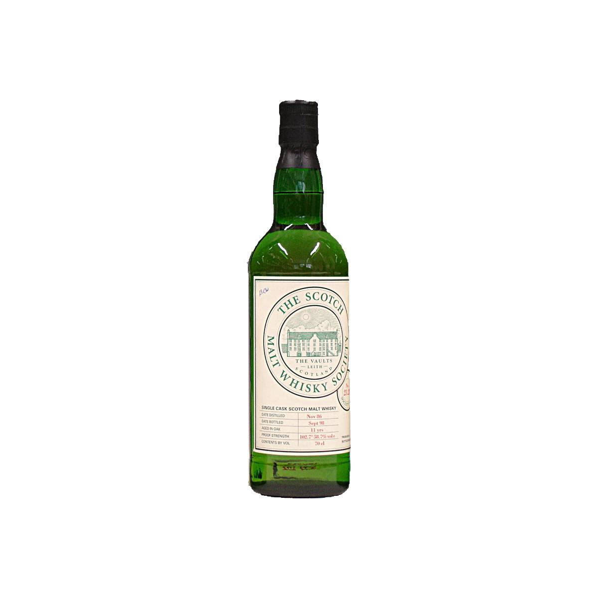 The Scotch Malt Whisky Society 1986 11 Years Single Malt Whisky