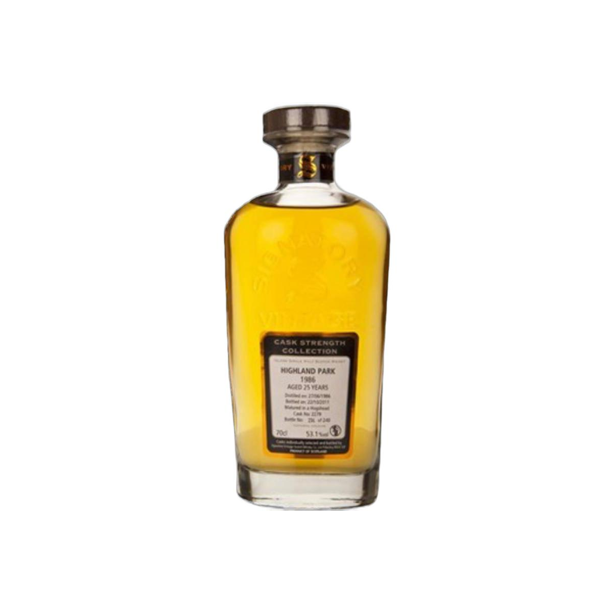Highland Park Cask Strength Collection 1986 25 Years Single Malt Whisky