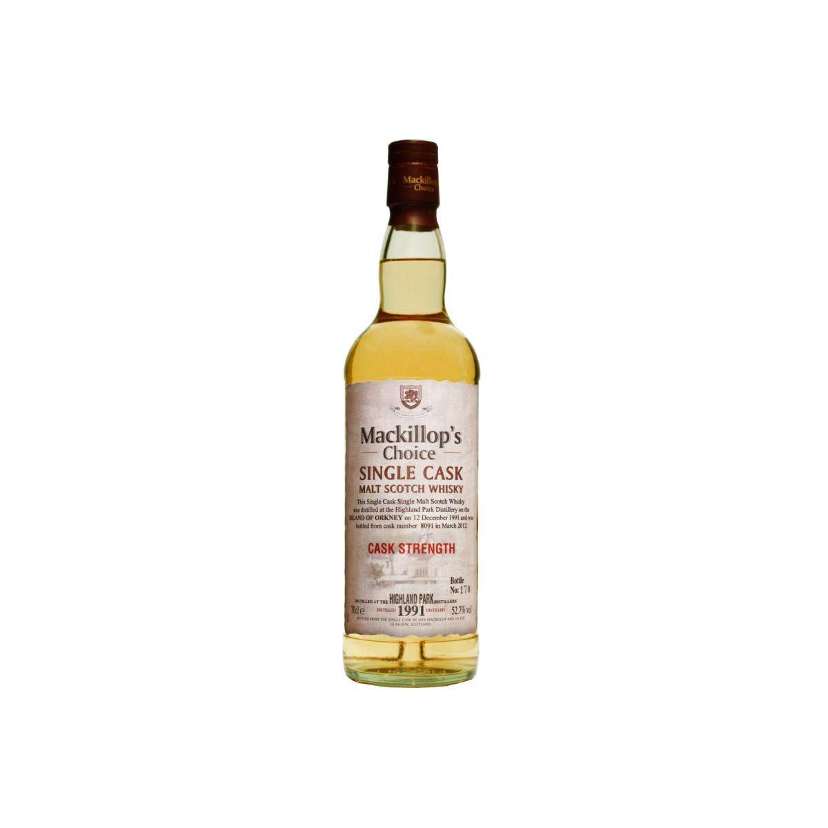 Highland Park Single Cask 1991 20 Years Single Malt Whisky