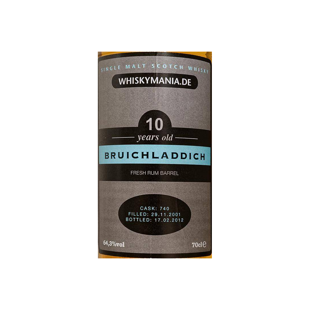Bruichladdich 2001 10 Years Single Malt Whisky 2