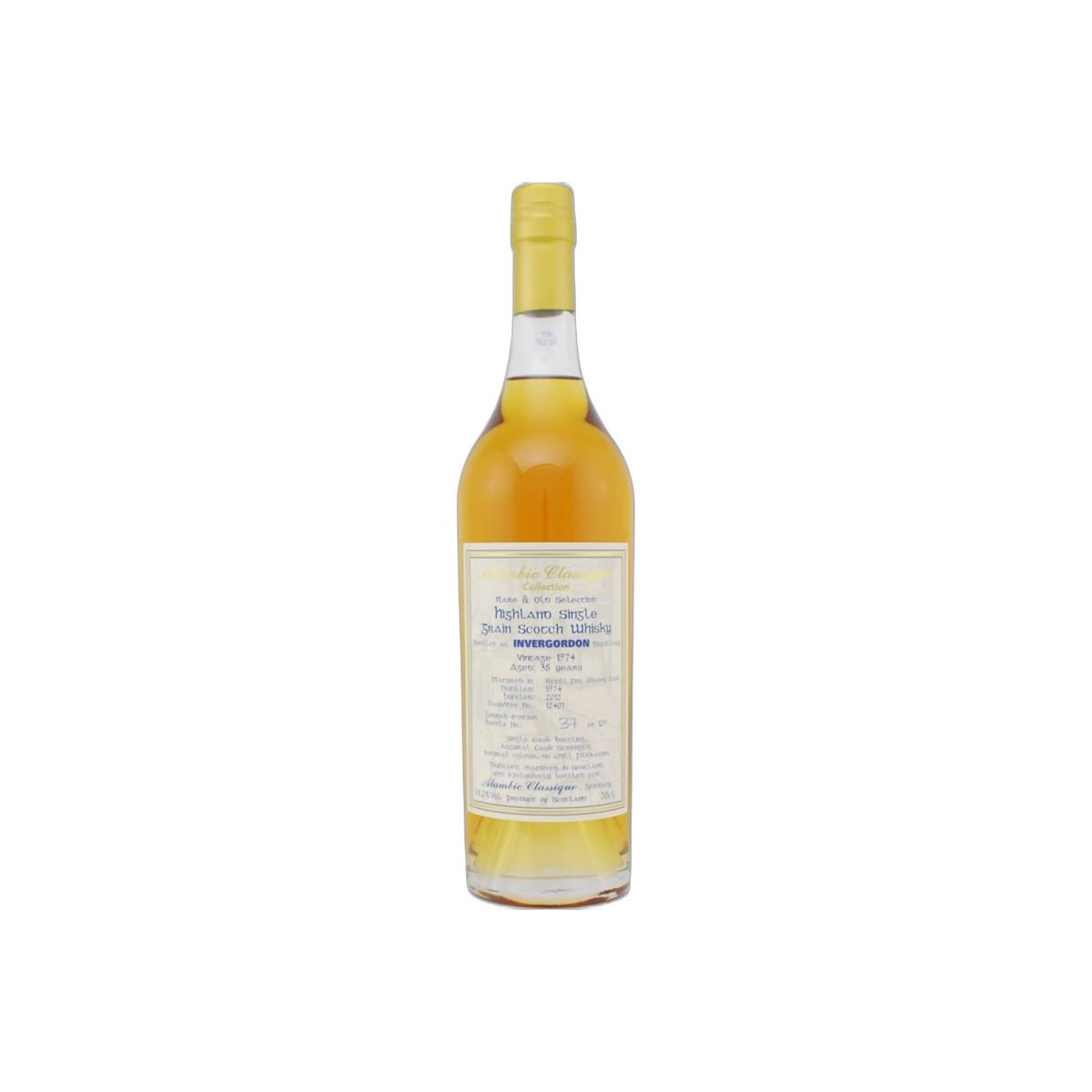 Invergordon 1974 38 Years Single Grain Whisky