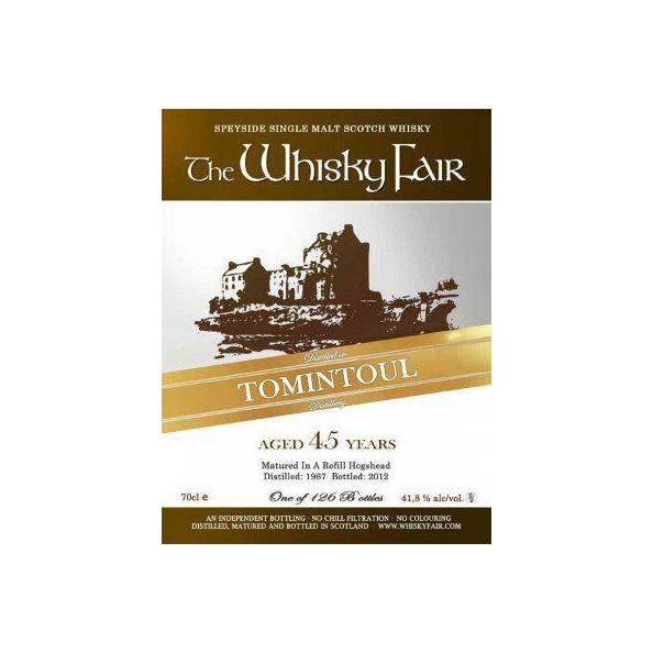 Tomintoul 1967 45 Years Single Malt Whisky 2