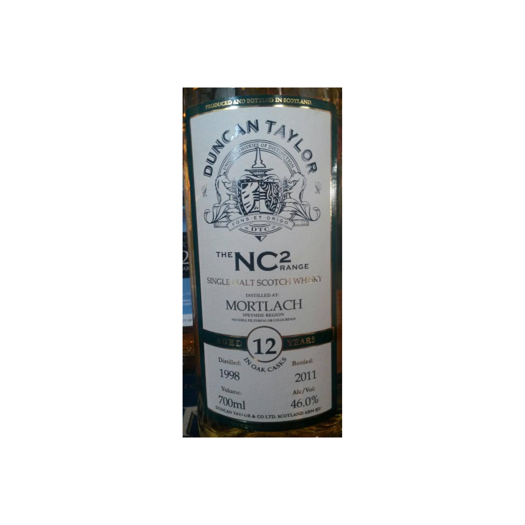 Mortlach 1998 12 Years Single Malt Whisky 2