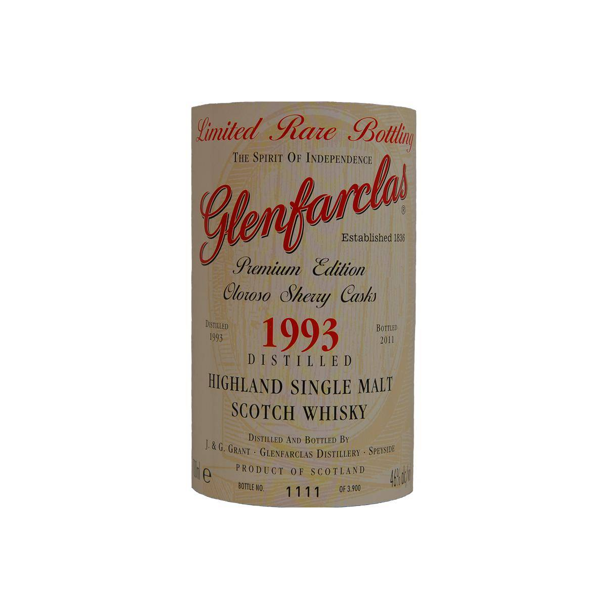 Glenfarclas 1993 18 Years Single Malt Whisky 2