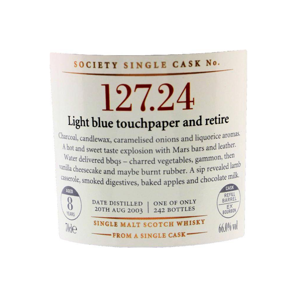 The Scotch Malt Whisky Society 2003 8 Years Single Malt Whisky 2