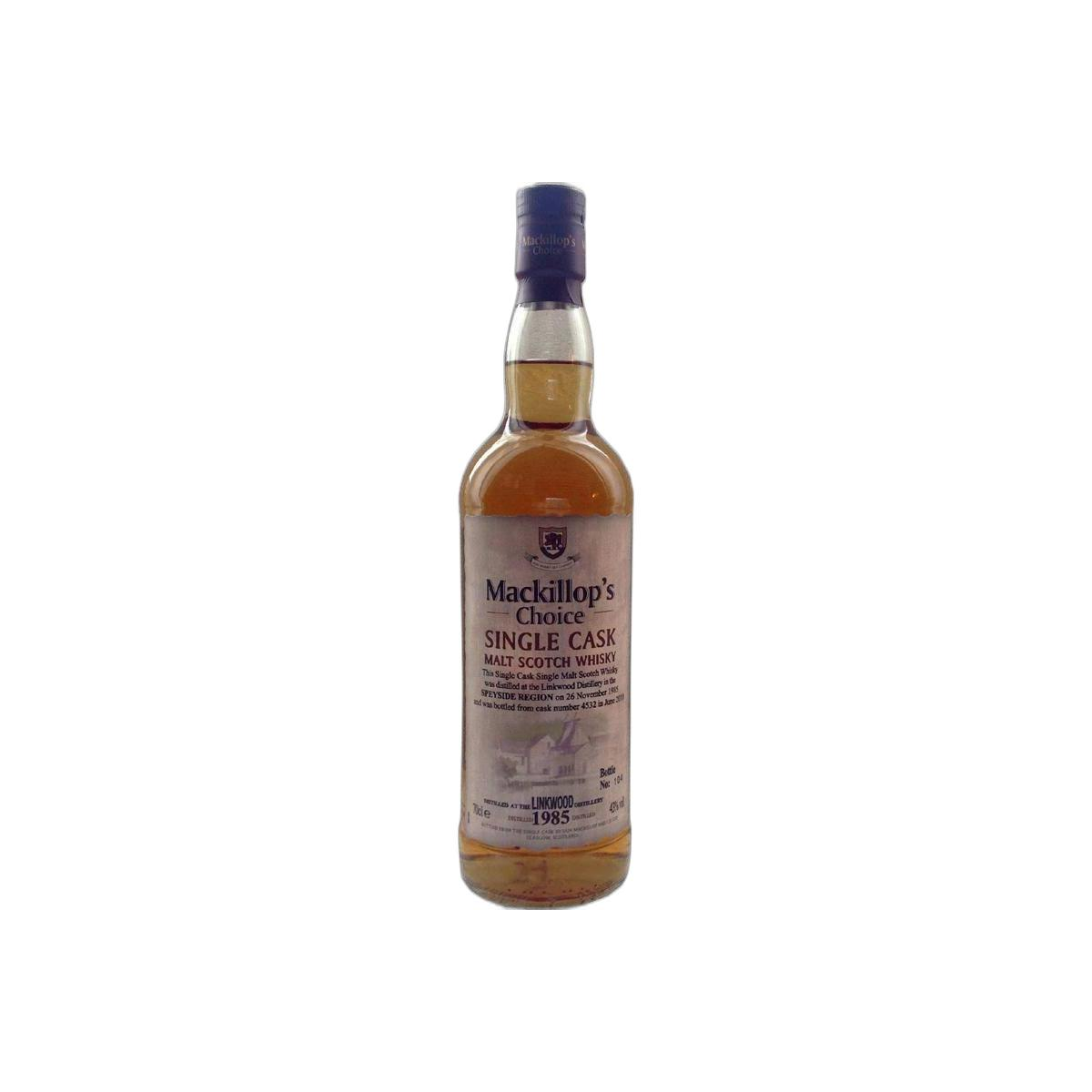 Linkwood Single Cask 1985 24 Years Single Malt Whisky