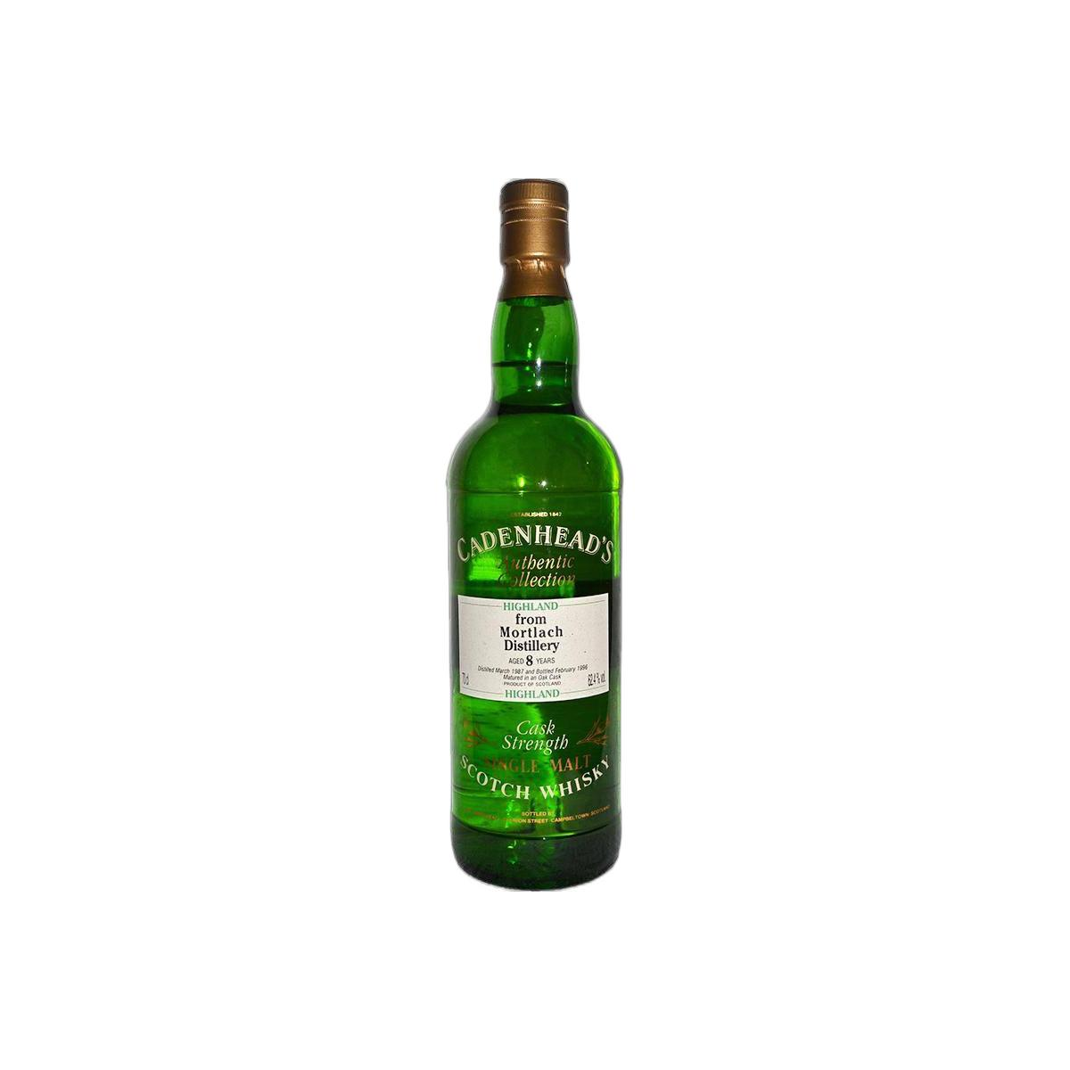 Mortlach Authentic Collection 1987 8 Years Single Malt Whisky
