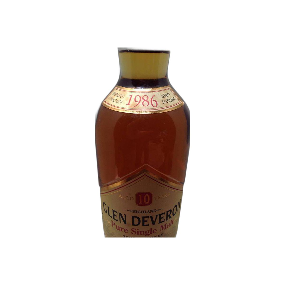 Glen Deveron 1986 10 Years Single Malt Whisky 3
