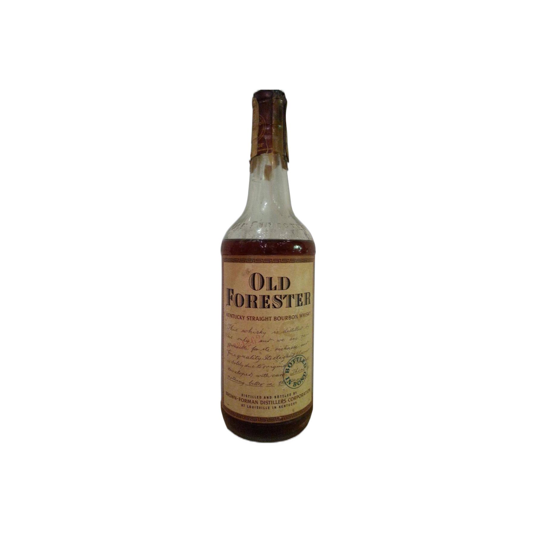 Old Forester Kentucky Straight Bourbon Whisky