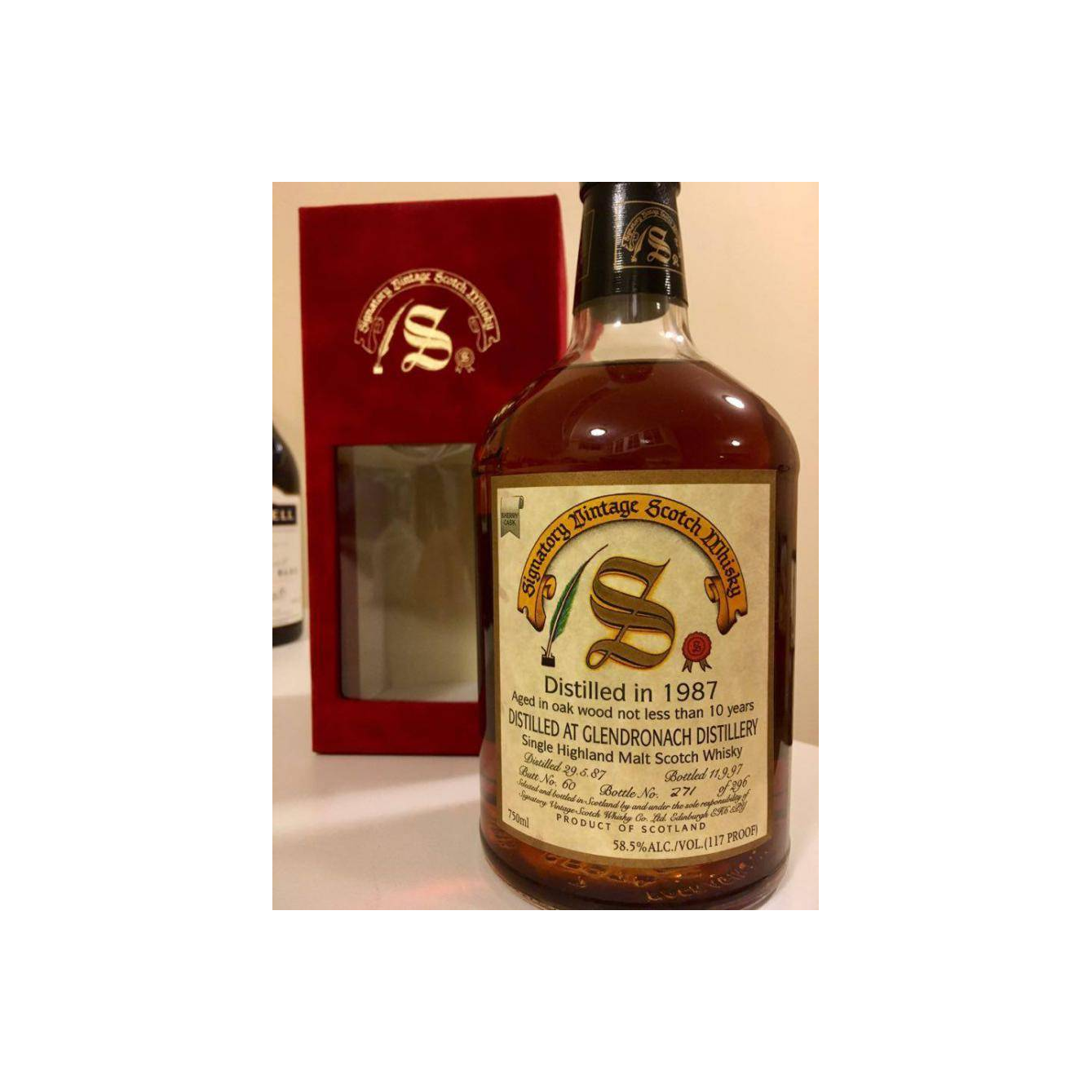 GlenDronach Vintage Collection - Dumpy 1987 10 Years Single Malt Whisky