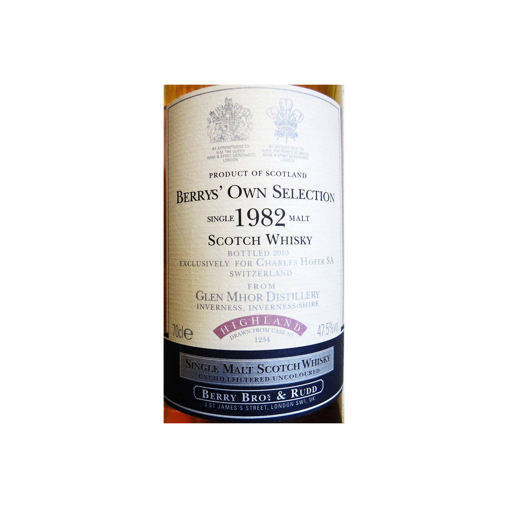 Glen Mhor 1982 28 Years Single Malt Whisky 2