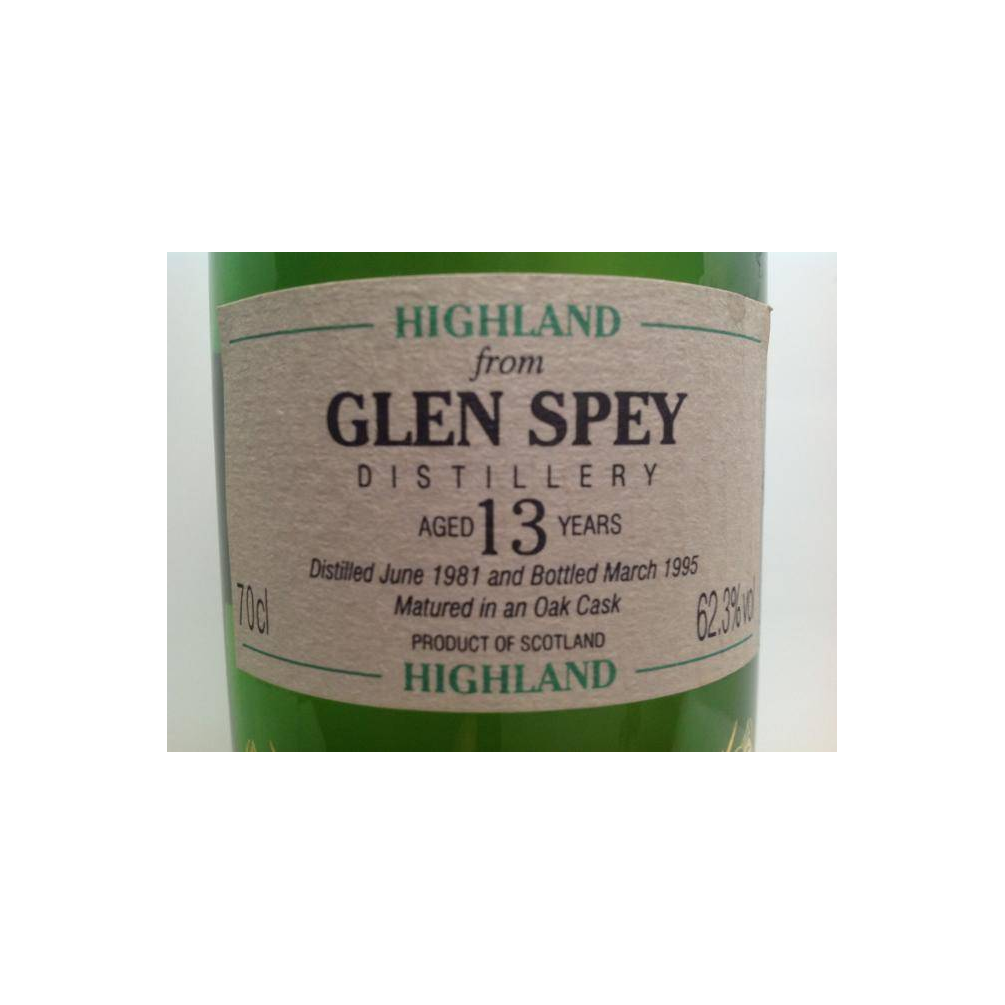 Glen Spey Authentic Collection 1981 13 Years Single Malt Whisky 2