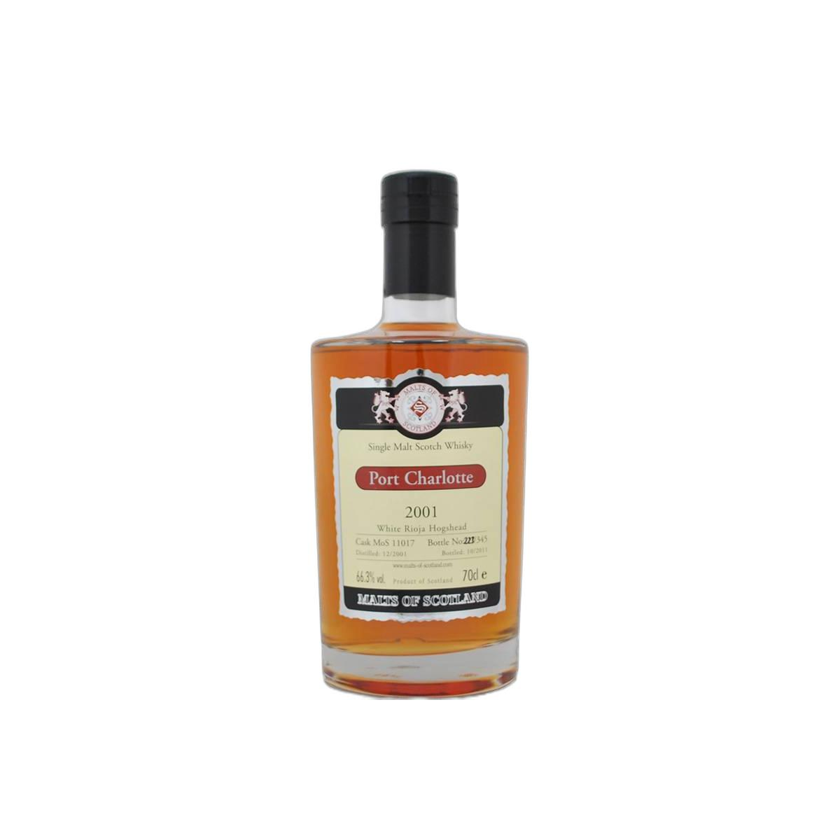 Bruichladdich 2001 9 Years Single Malt Whisky