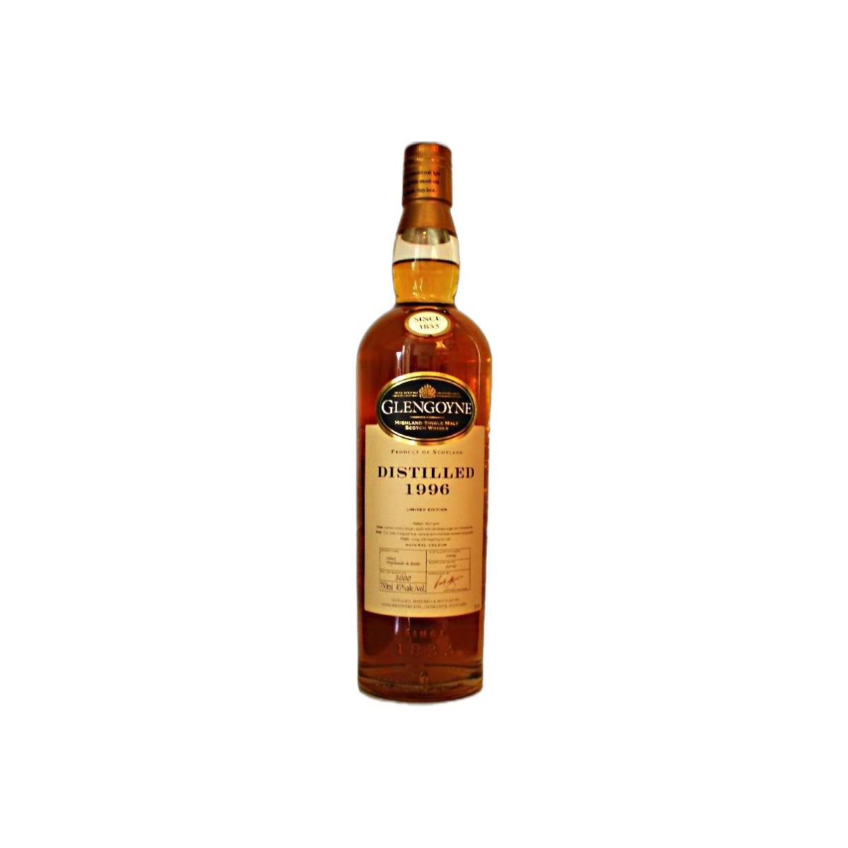 Glengoyne Limited Edition 1996 14 Years Single Malt Whisky
