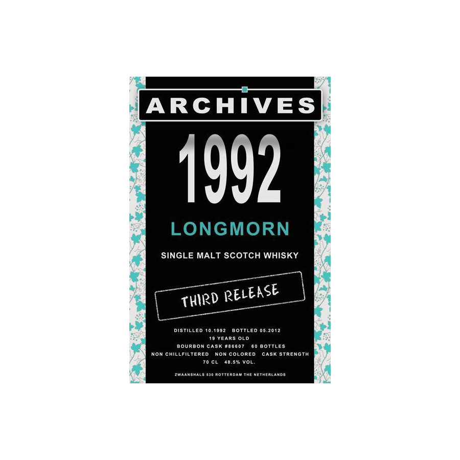 Longmorn 1992 19 Years Single Malt Whisky 2