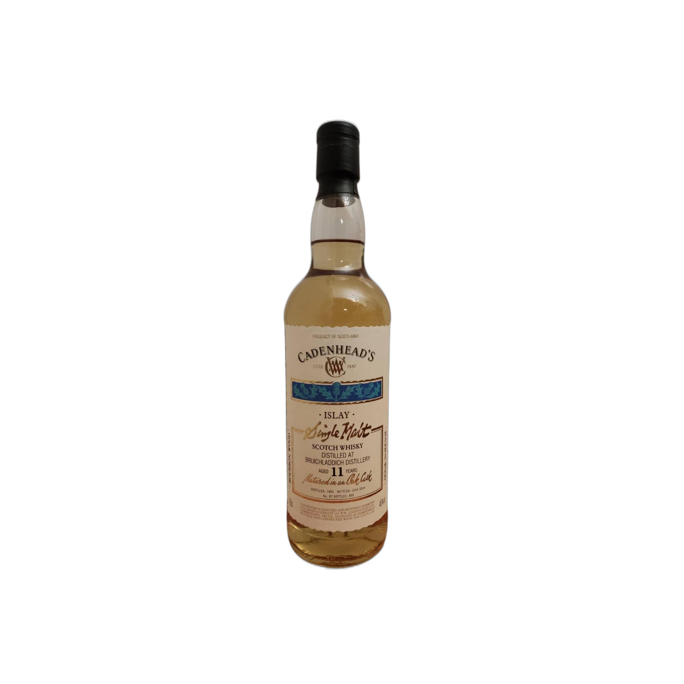 Bruichladdich 1993 11 Years Single Malt Whisky