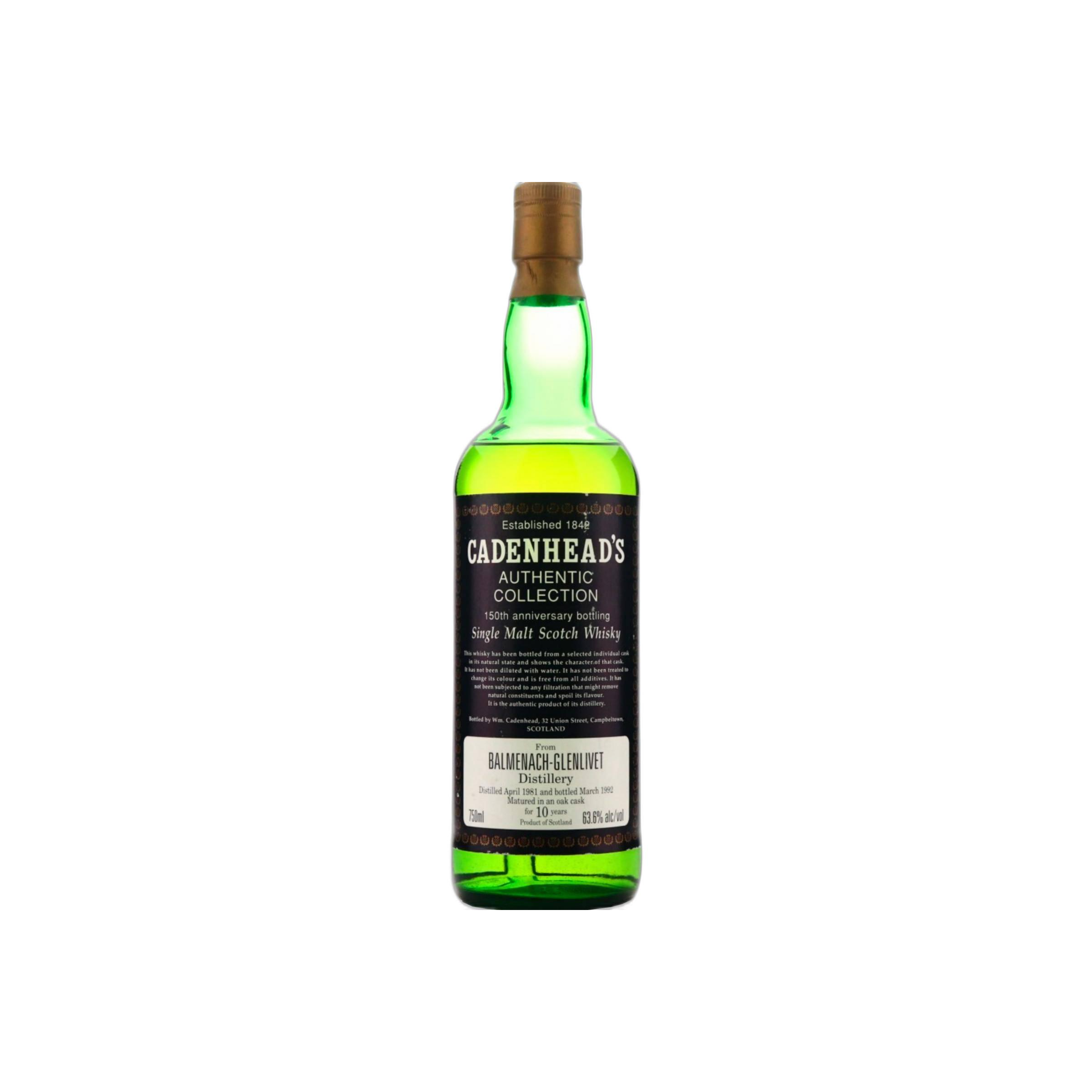 Balmenach 1981 10 Years Single Malt Whisky