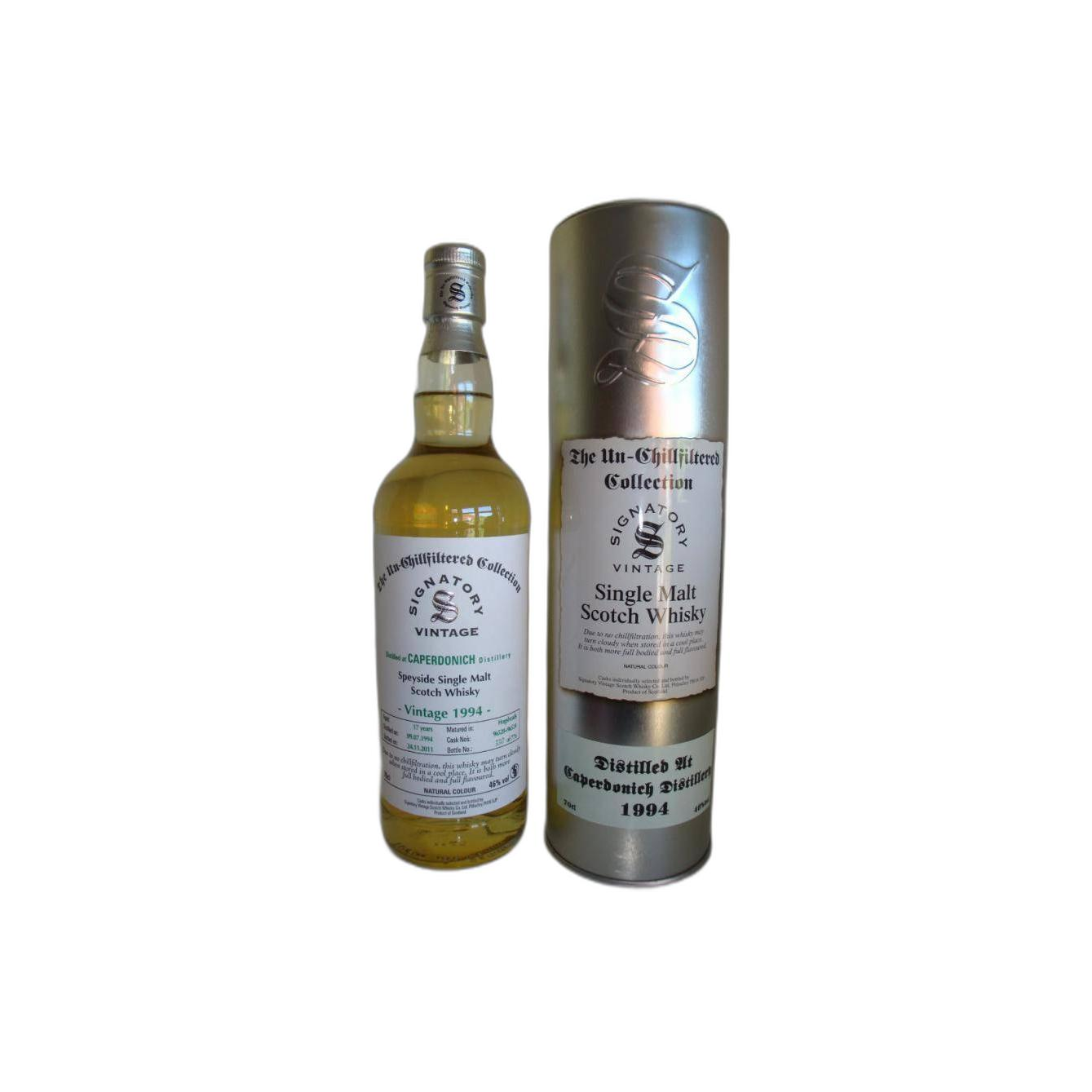 Caperdonich The Un-Chillfiltered Collection 1994 17 Years Single Malt Whisky 2