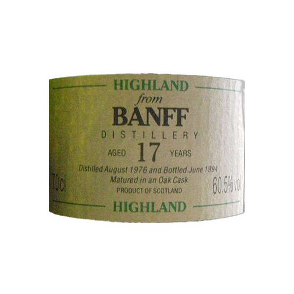 Banff 1976 17 Years Single Malt Whisky 3