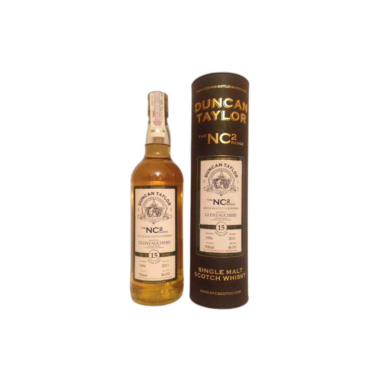 Glentauchers 1996 15 Years Single Malt Whisky 2